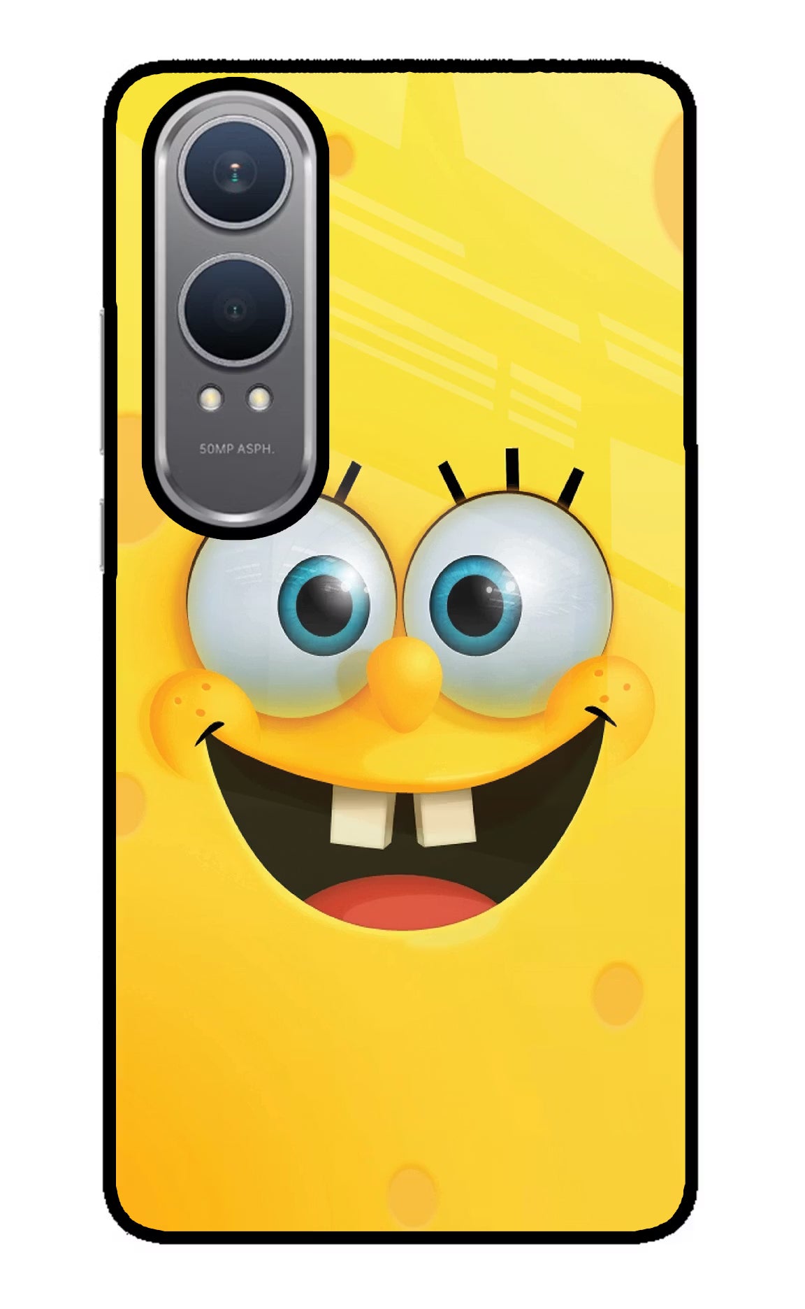 Sponge 1 OnePlus Nord CE4 Lite Back Cover - Sponge 1 OnePlus Nord CE4 Lite Glass Case Back Cover by Casekaro Sponge 1 OnePlus Nord CE4 Lite Glass Case Back Cover by Casekaro