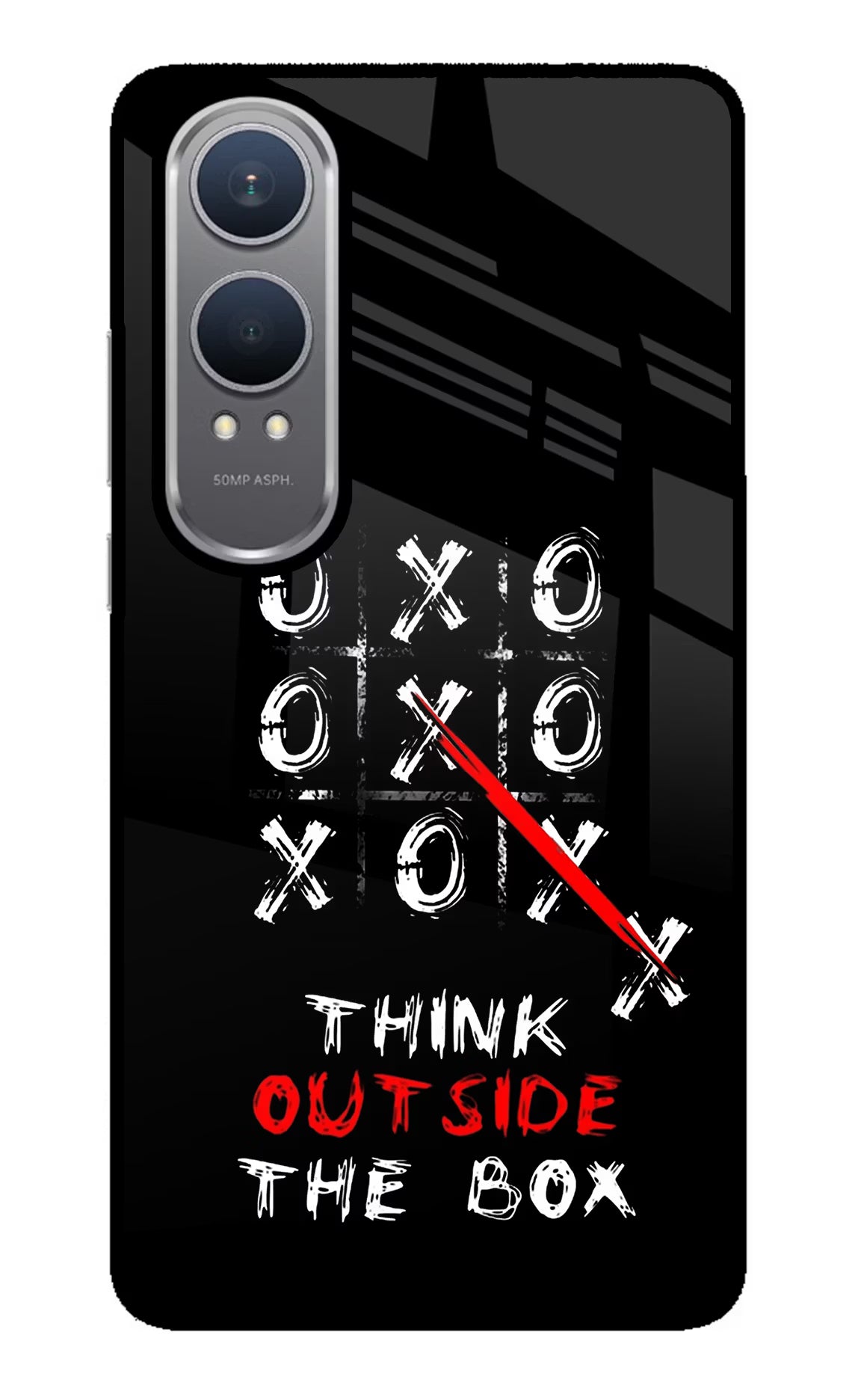 Think out of the BOX OnePlus Nord CE4 Lite Glass Case - Think out of the BOX OnePlus Nord CE4 Lite Glass Case Think out of the BOX OnePlus Nord CE4 Lite Glass Case