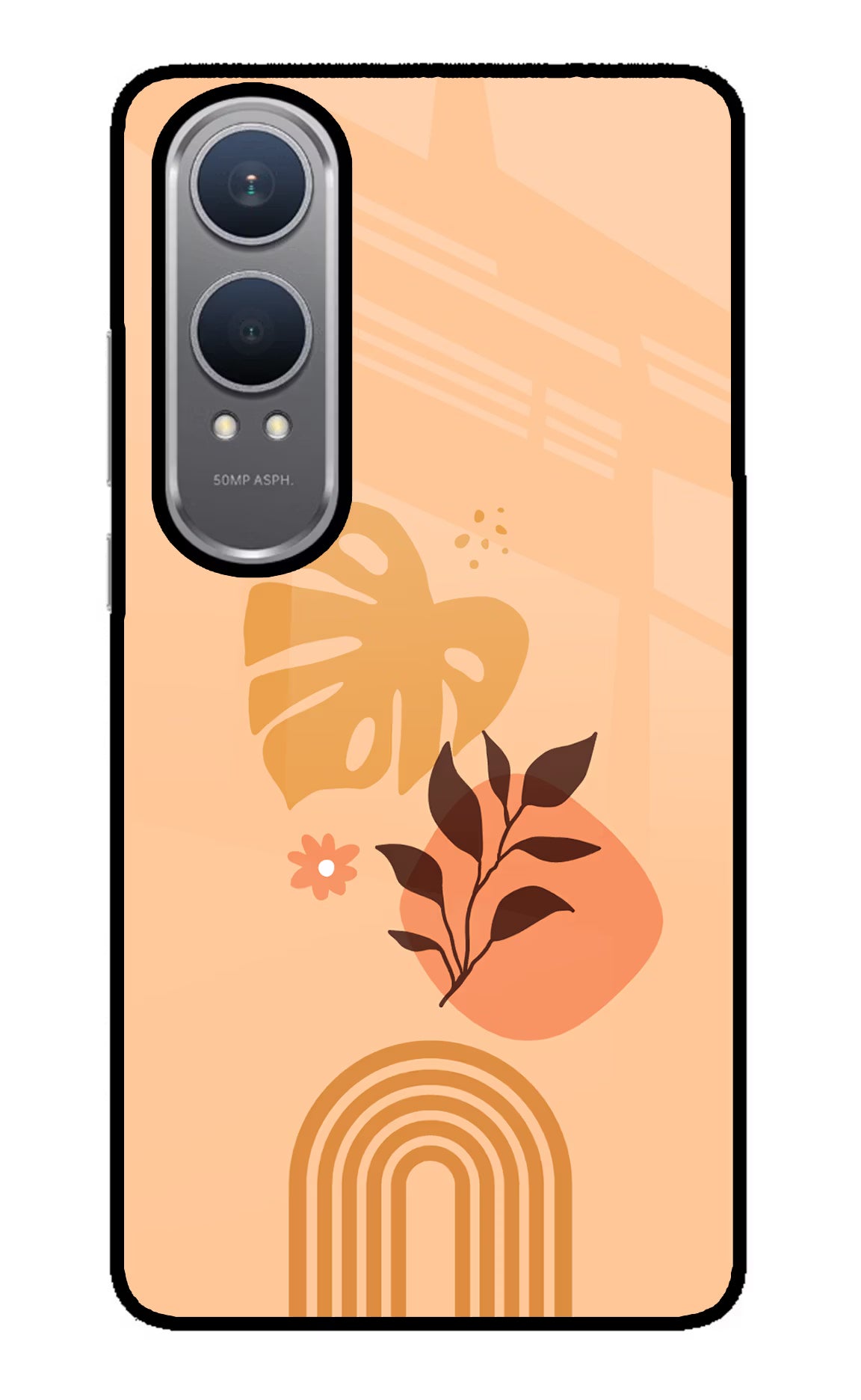 Bohemian Art OnePlus Nord CE4 Lite Glass Case Back Cover by Casekaro