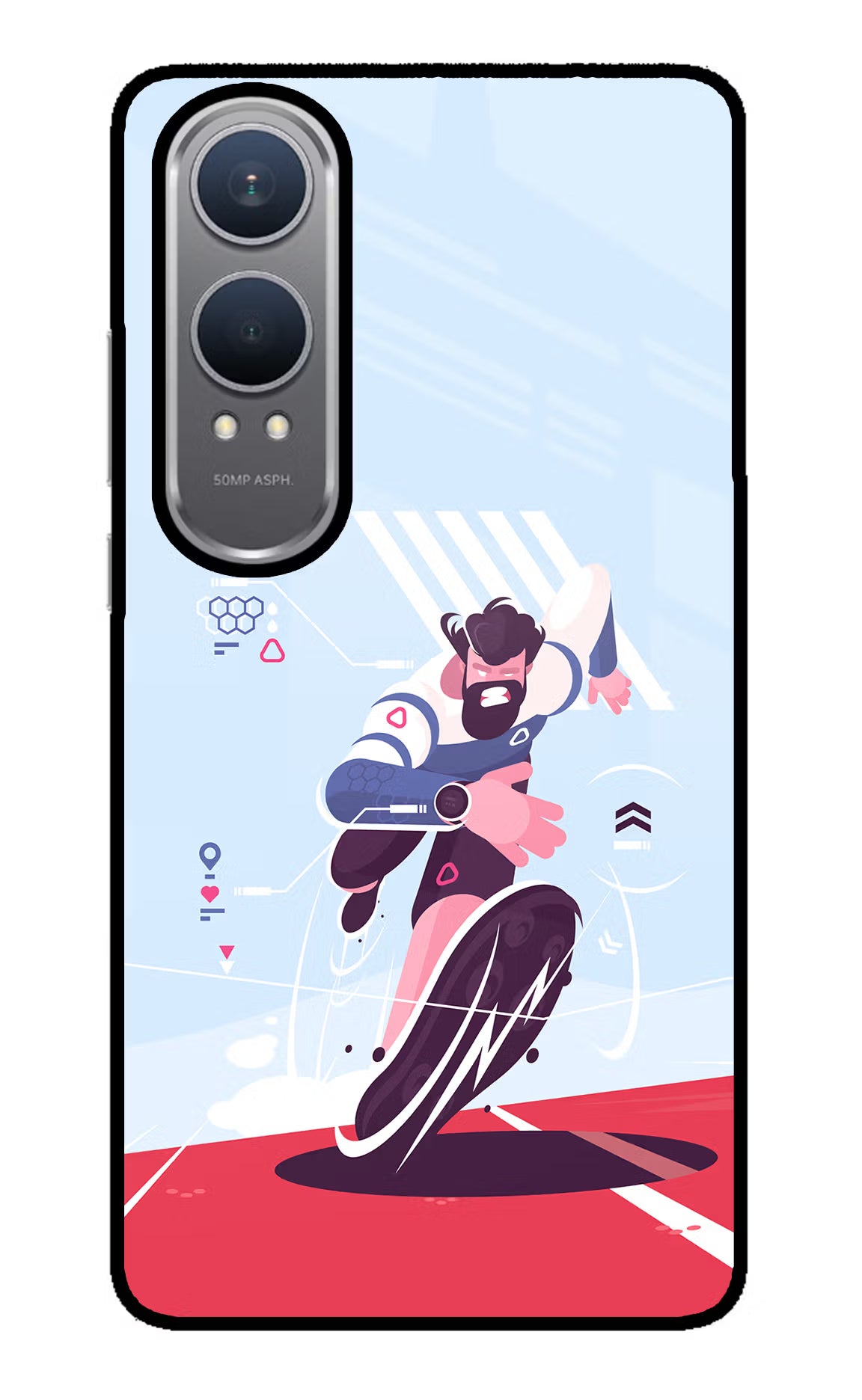 Run Pro OnePlus Nord CE4 Lite Glass Case - Run Pro OnePlus Nord CE4 Lite Glass Case Run Pro OnePlus Nord CE4 Lite Glass Case