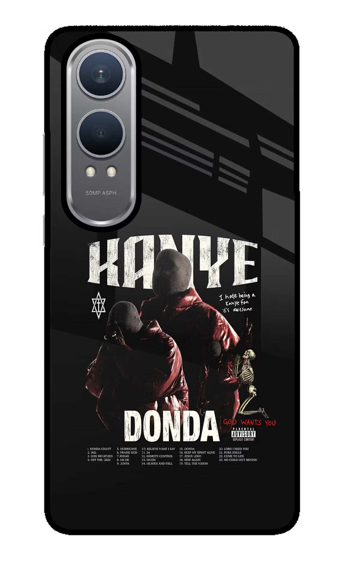 Donda Kanye West OnePlus Nord CE4 Lite Glass Case - Donda Kanye West OnePlus Nord CE4 Lite Glass Case Donda Kanye West OnePlus Nord CE4 Lite Glass Case