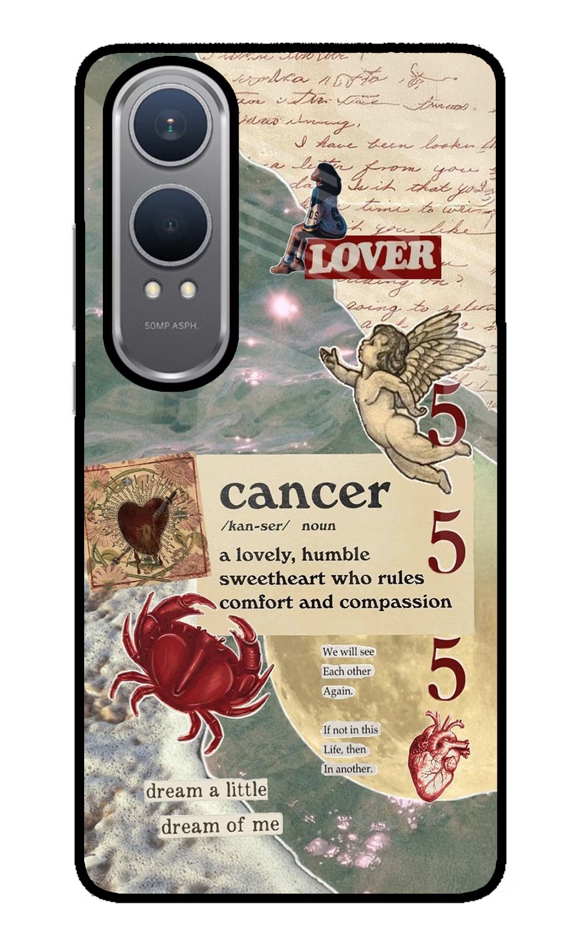 Cancer Zodiac OnePlus Nord CE4 Lite Glass Case - Cancer Zodiac OnePlus Nord CE4 Lite Glass Case Cancer Zodiac OnePlus Nord CE4 Lite Glass Case