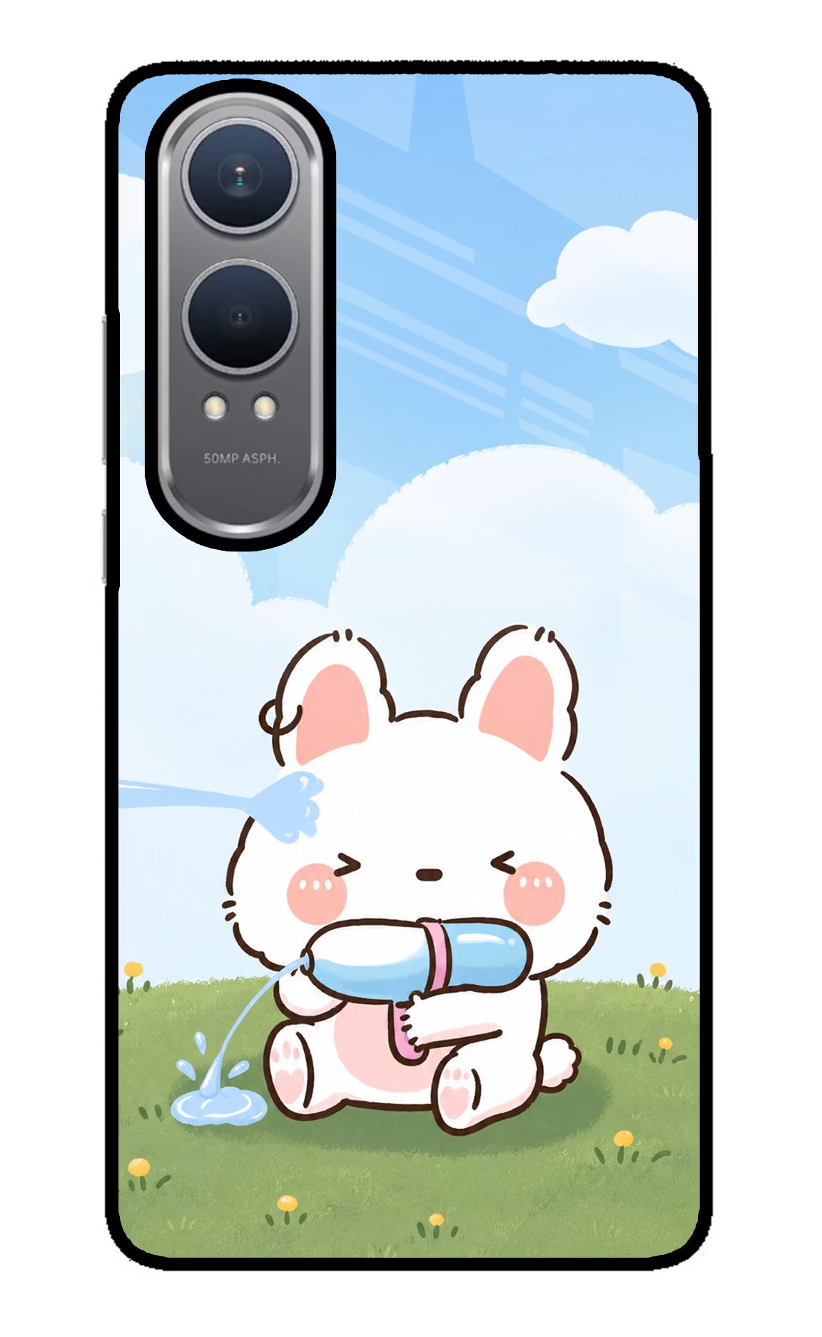 Bunny Treat OnePlus Nord CE4 Lite Glass Case - Bunny Treat OnePlus Nord CE4 Lite Glass Case Bunny Treat OnePlus Nord CE4 Lite Glass Case