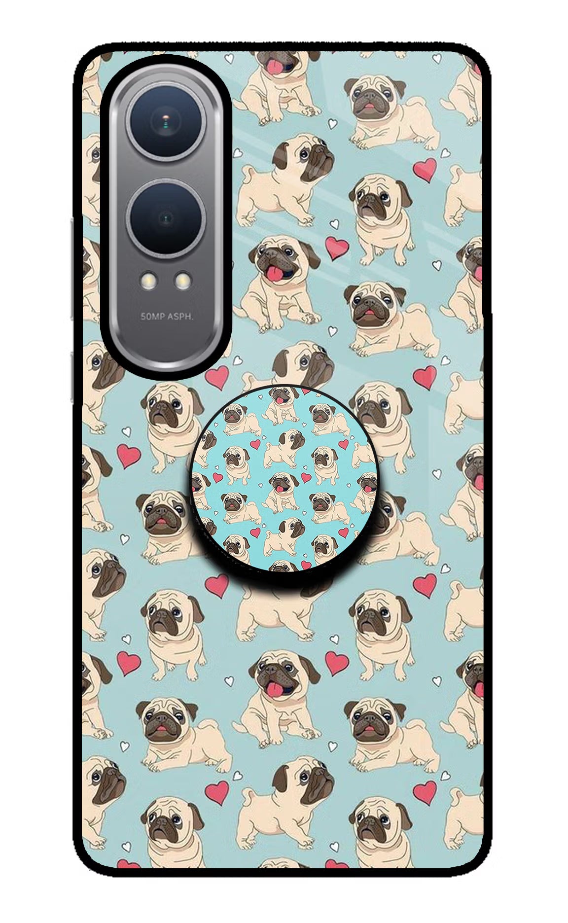 Pug Dog OnePlus Nord CE4 Lite Pop Case - Pug Dog OnePlus Nord CE4 Lite Pop Case by Casekaro Pug Dog OnePlus Nord CE4 Lite Pop Case by Casekaro