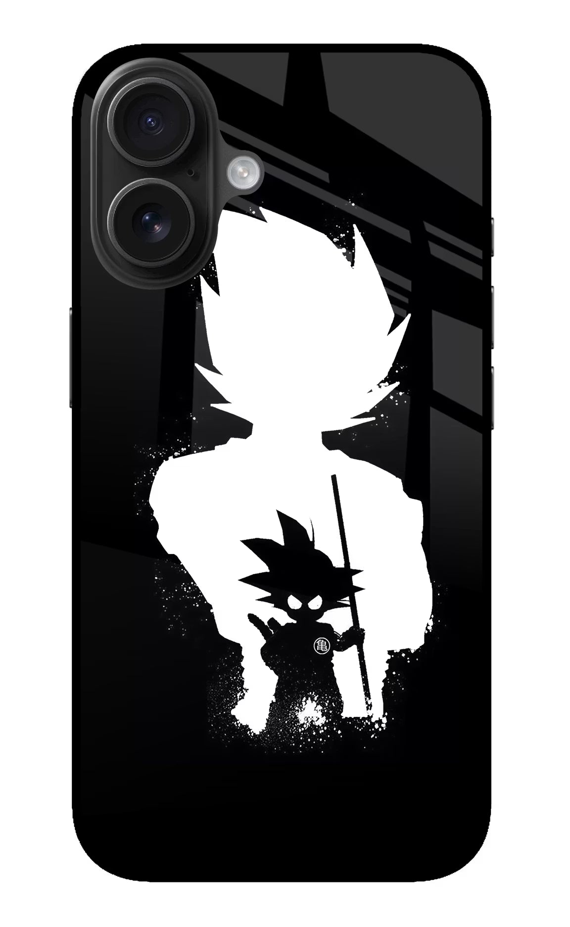 Goku Shadow iPhone 16 Glass Case - Goku Shadow iPhone 16 Glass Case Goku Shadow iPhone 16 Glass Case