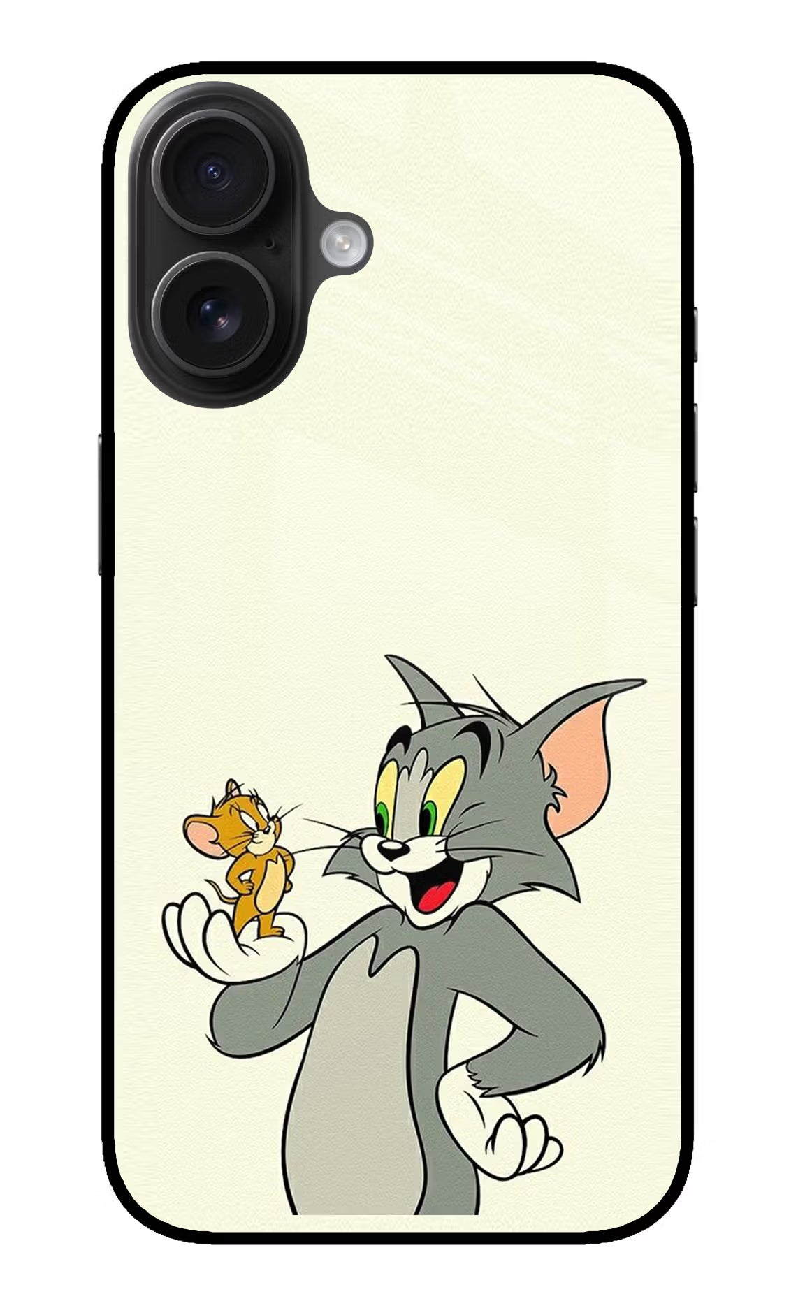 Tom & Jerry iPhone 16 Glass Case - Tom & Jerry iPhone 16 Glass Case Tom & Jerry iPhone 16 Glass Case