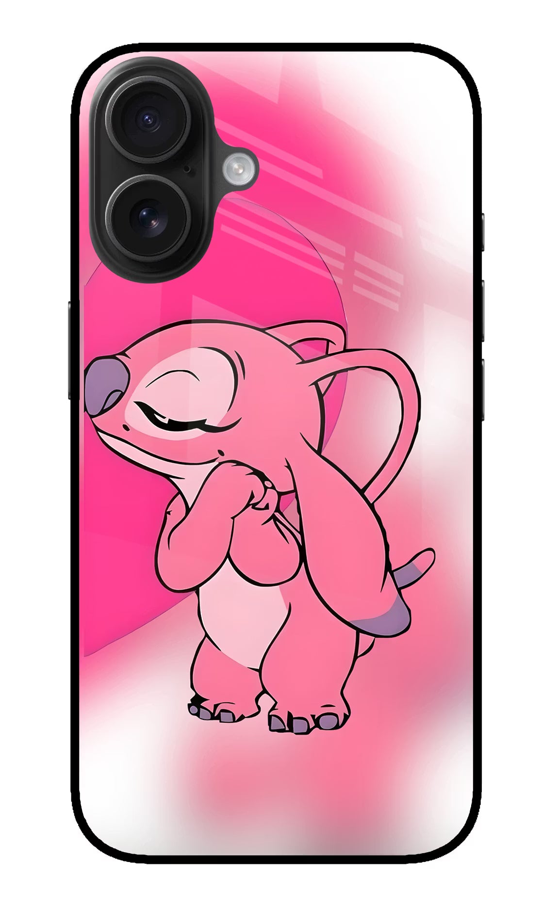 Angel Hug iPhone 16 Glass Case - Angel Hug iPhone 16 Glass Case Angel Hug iPhone 16 Glass Case