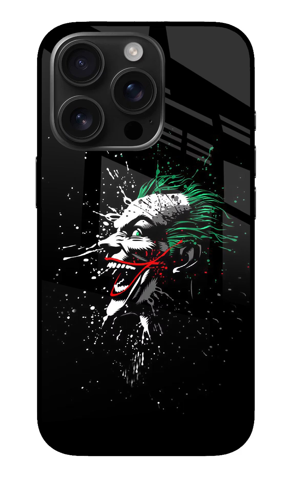 Joker iPhone 16 Pro Glass Case - Joker iPhone 16 Pro Glass Case Joker iPhone 16 Pro Glass Case