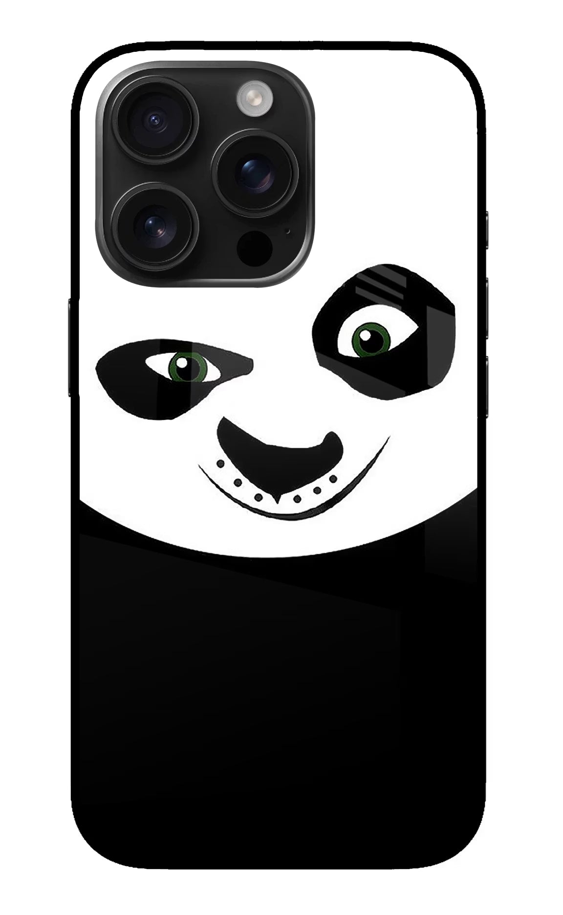 Panda iPhone 16 Pro Glass Case - Panda iPhone 16 Pro Glass Case Panda iPhone 16 Pro Glass Case