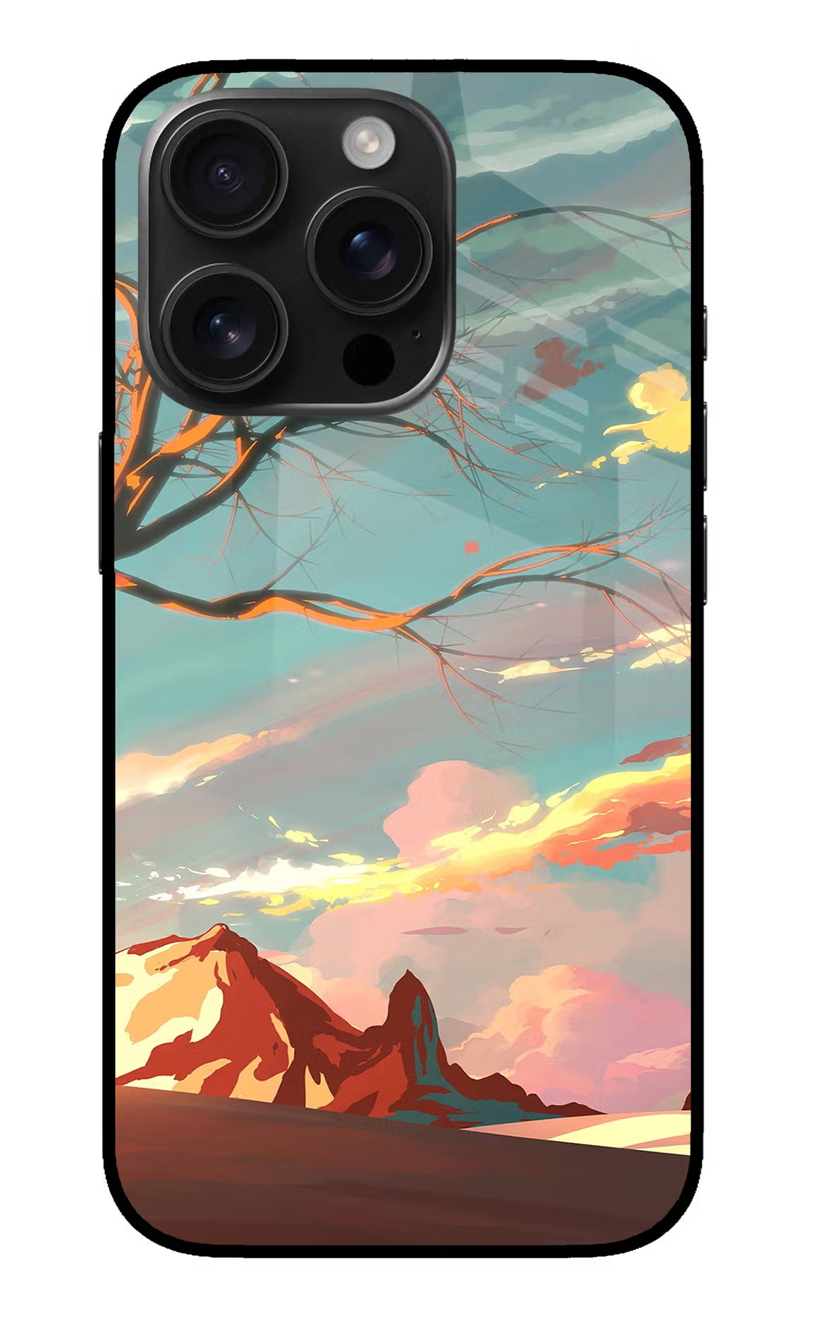 Scenery iPhone 16 Pro Glass Case - Scenery iPhone 16 Pro Glass Case Scenery iPhone 16 Pro Glass Case