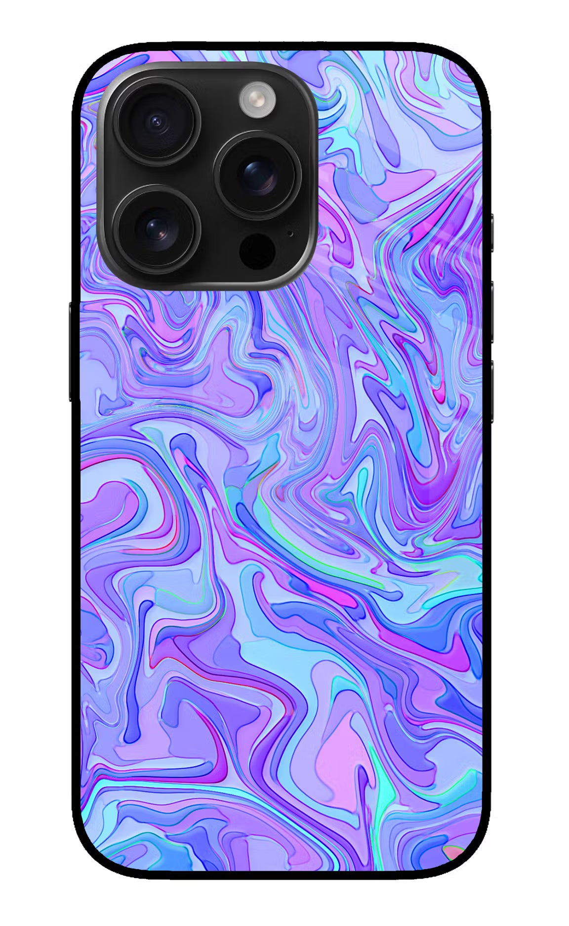 Glitter iPhone 16 Pro Glass Case - Glitter iPhone 16 Pro Glass Case Glitter iPhone 16 Pro Glass Case