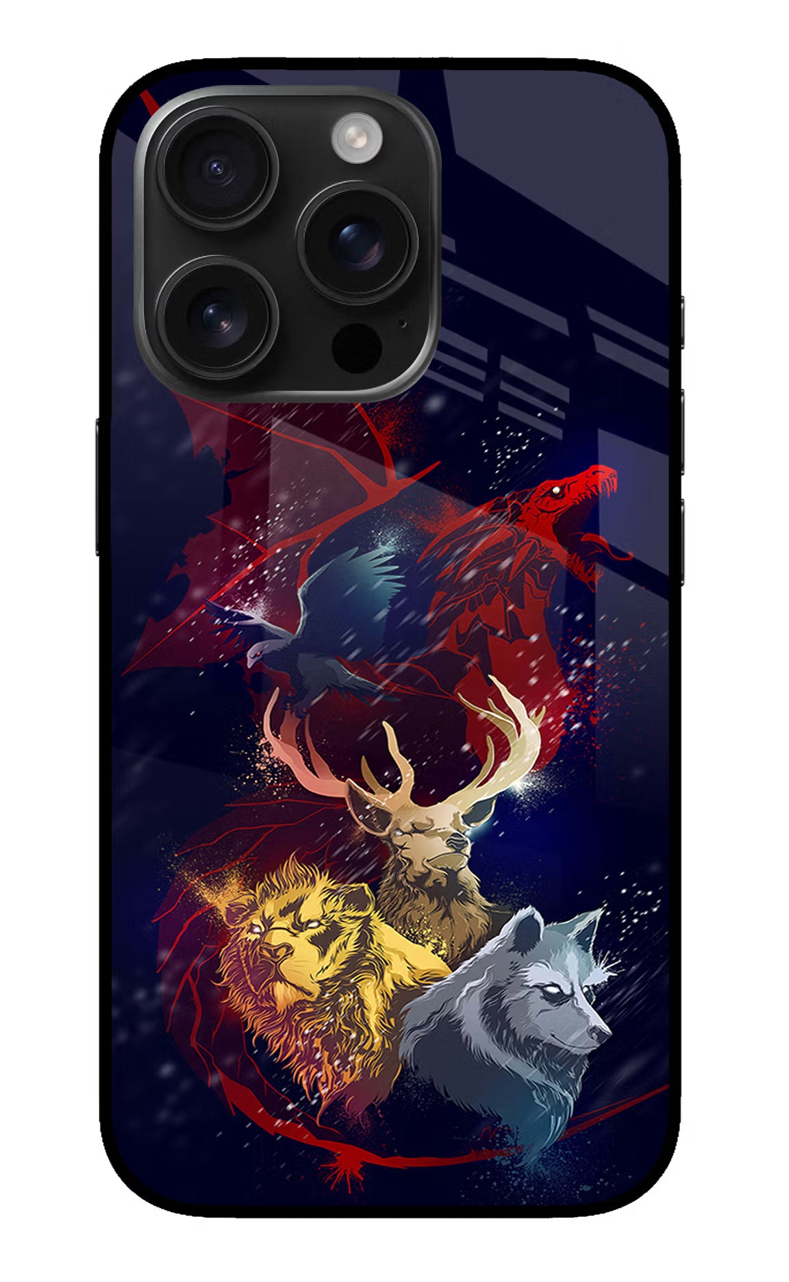 Game Of Thrones iPhone 16 Pro Max Glass Case - Game Of Thrones iPhone 16 Pro Max Glass Case Game Of Thrones iPhone 16 Pro Max Glass Case