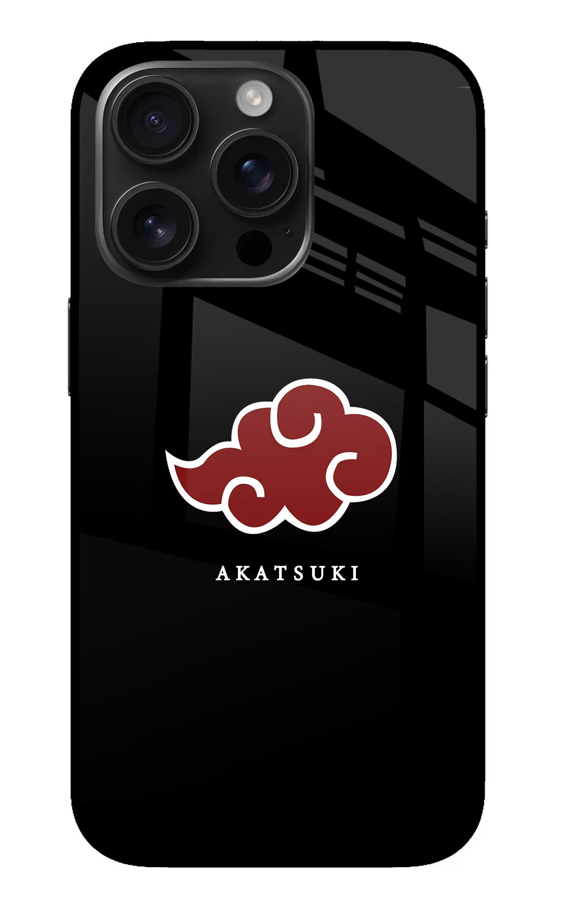 Akatsuki iPhone 16 Pro Max Glass Case - Akatsuki iPhone 16 Pro Max Glass Case Akatsuki iPhone 16 Pro Max Glass Case