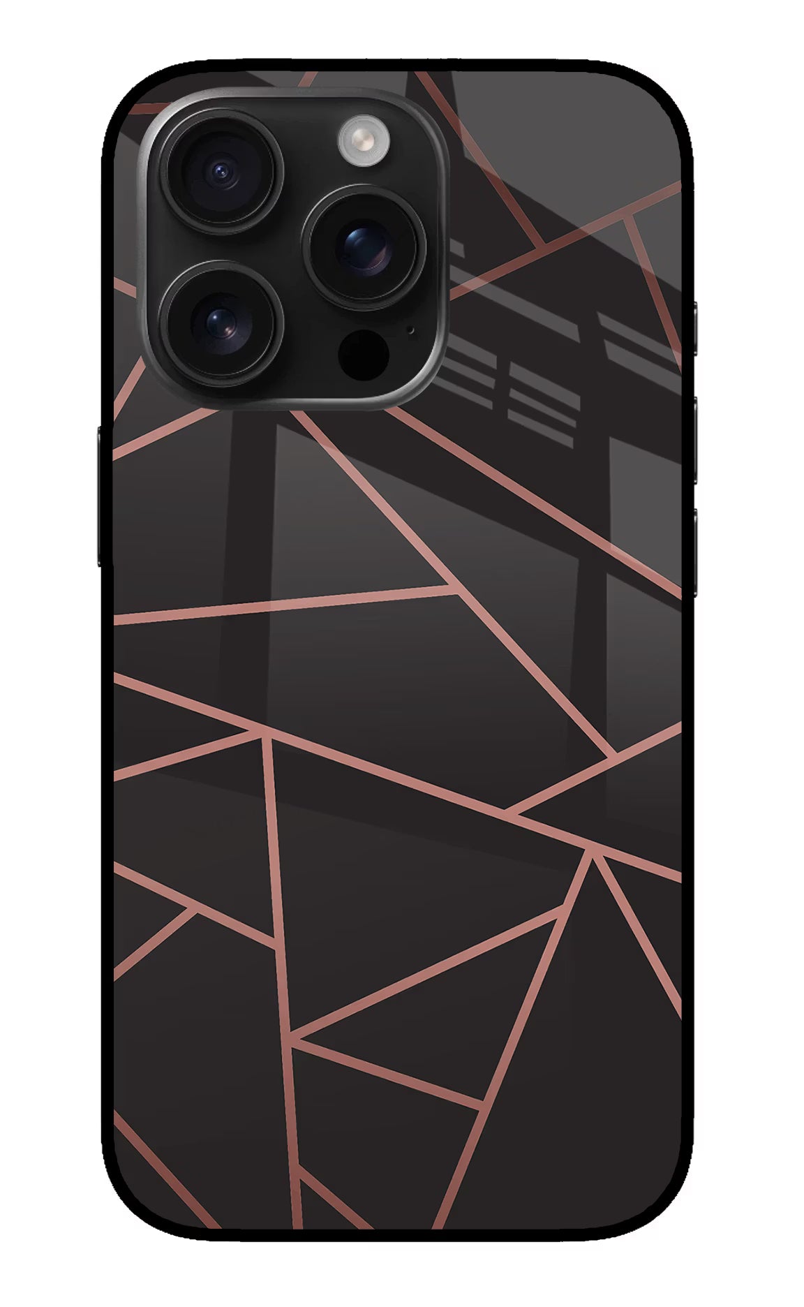Geometric Pattern iPhone 16 Pro Max Glass Case - Geometric Pattern iPhone 16 Pro Max Glass Case Geometric Pattern iPhone 16 Pro Max Glass Case