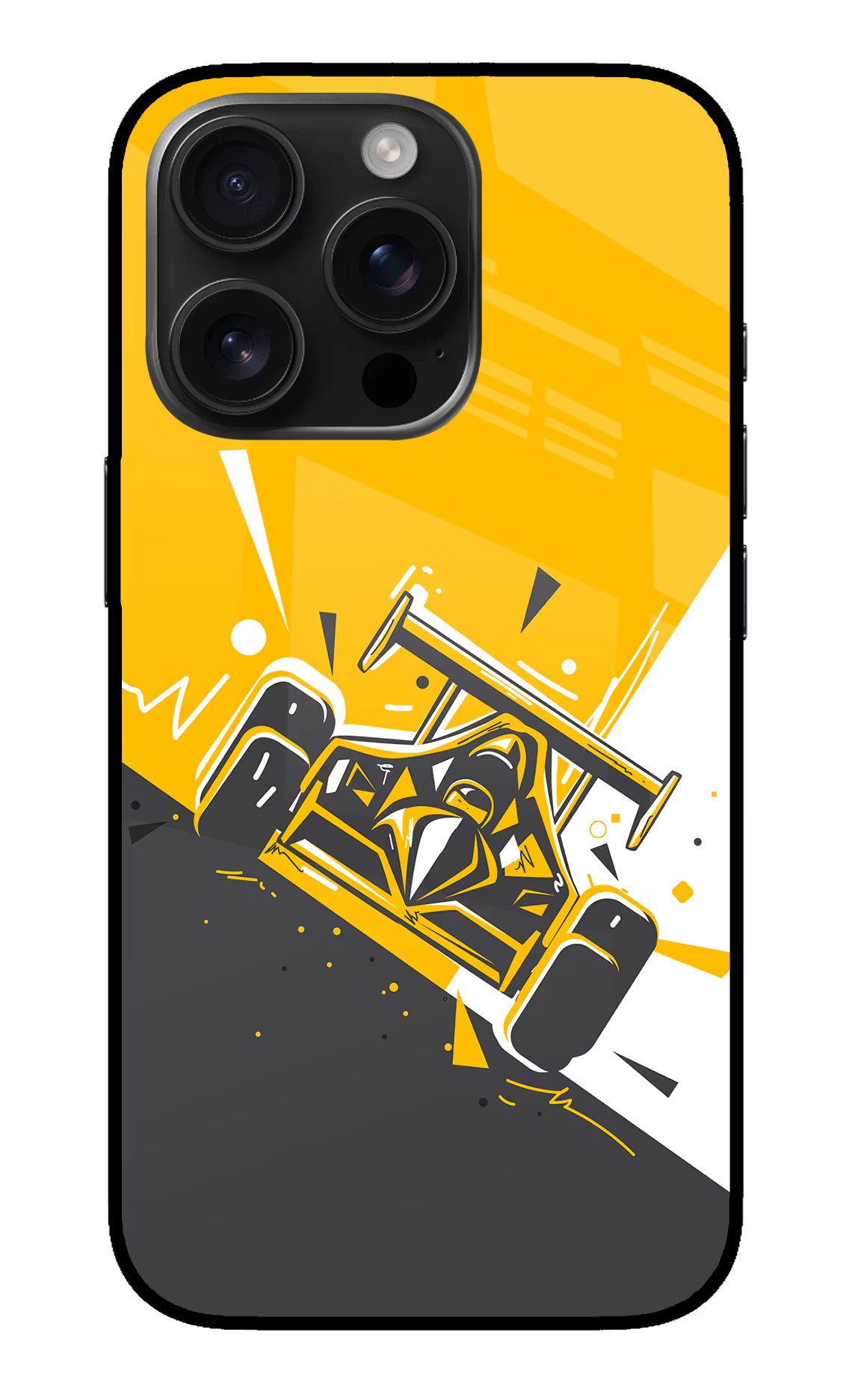 Track King iPhone 16 Pro Max Glass Case - Track King iPhone 16 Pro Max Glass Case Track King iPhone 16 Pro Max Glass Case