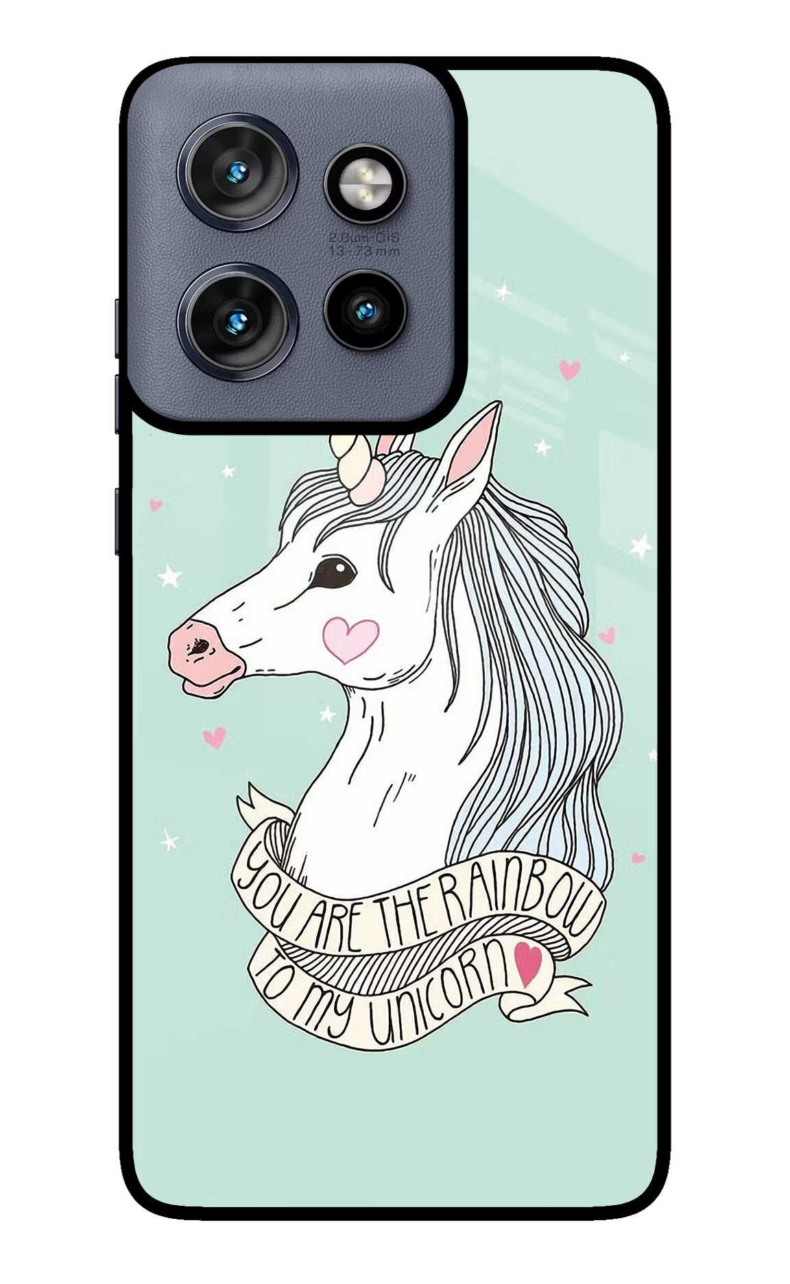 Unicorn Wallpaper Moto Edge 50 Neo Glass Case - Unicorn Wallpaper Moto Edge 50 Neo Glass Case Unicorn Wallpaper Moto Edge 50 Neo Glass Case