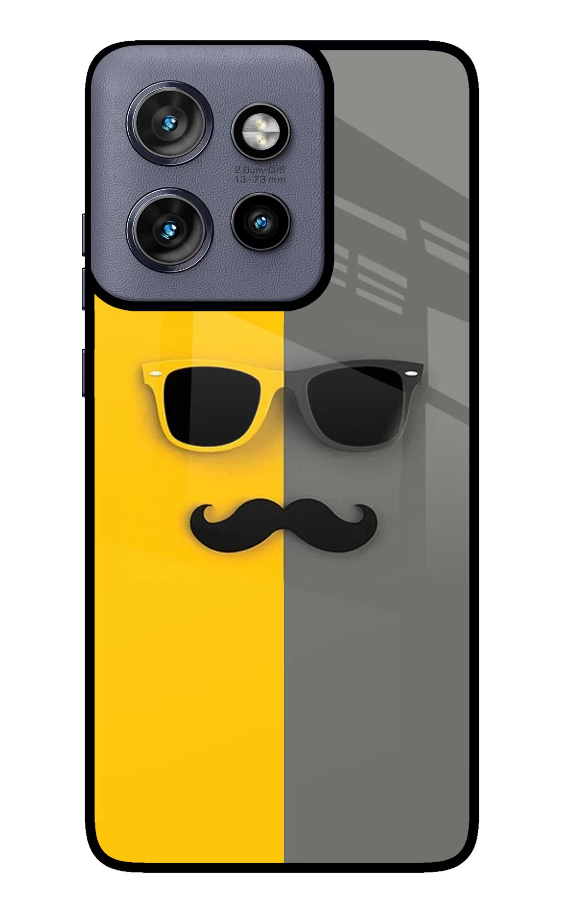 Sunglasses with Mustache Moto Edge 50 Neo Glass Case - Sunglasses with Mustache Moto Edge 50 Neo Glass Case Sunglasses with Mustache Moto Edge 50 Neo Glass Case