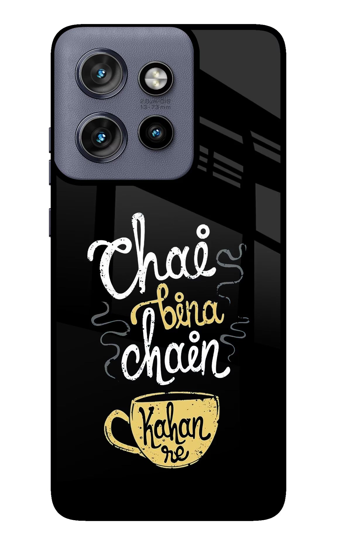 Chai Bina Chain Kaha Re Moto Edge 50 Neo Glass Case - Chai Bina Chain Kaha Re Moto Edge 50 Neo Glass Case Chai Bina Chain Kaha Re Moto Edge 50 Neo Glass Case