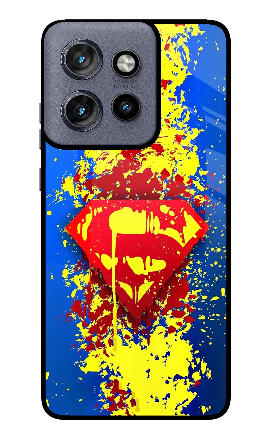 Superman logo Moto Edge 50 Neo Glass Case - Superman logo Moto Edge 50 Neo Glass Case Superman logo Moto Edge 50 Neo Glass Case