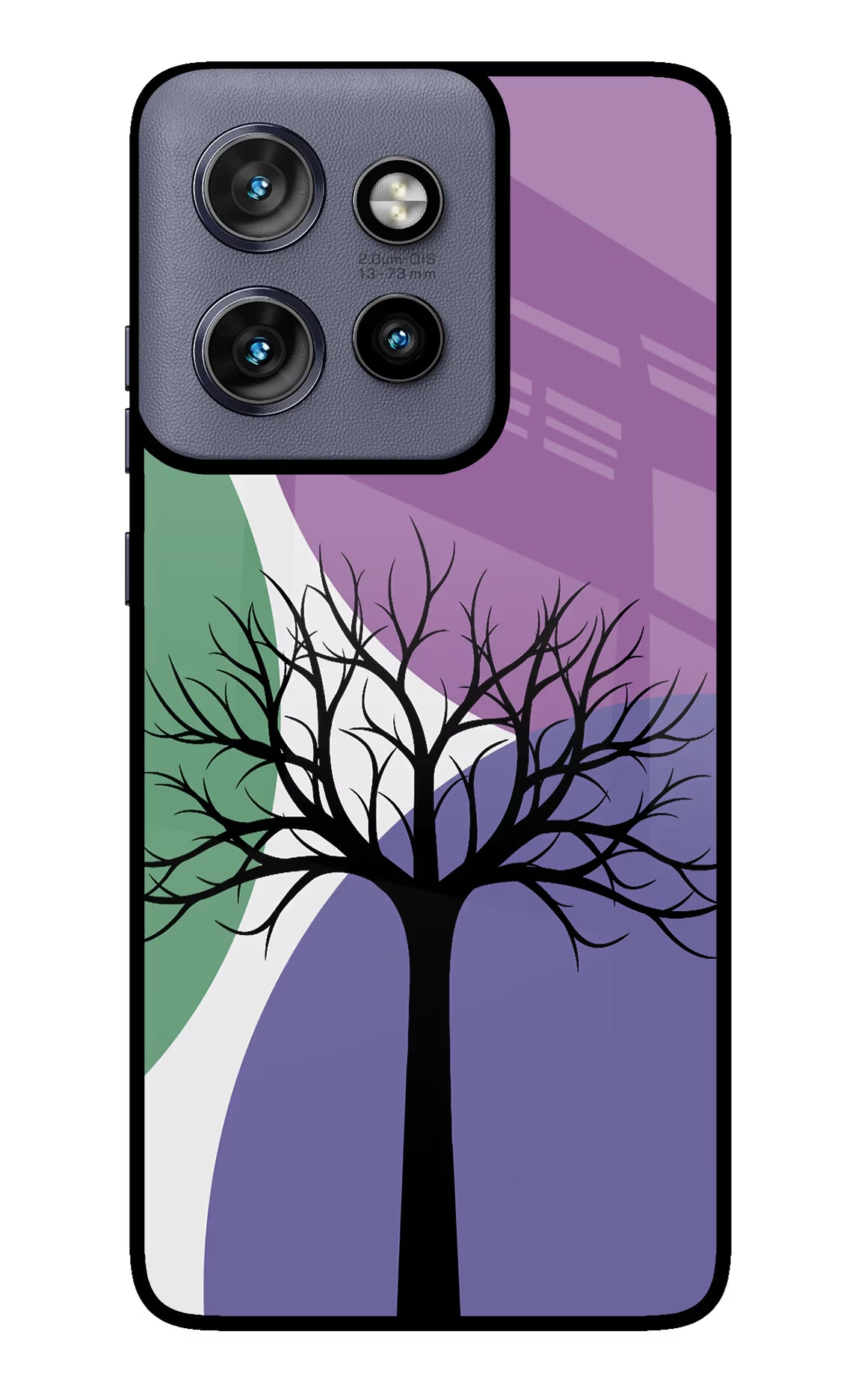 Tree Art Moto Edge 50 Neo Glass Case - Tree Art Moto Edge 50 Neo Glass Case Tree Art Moto Edge 50 Neo Glass Case