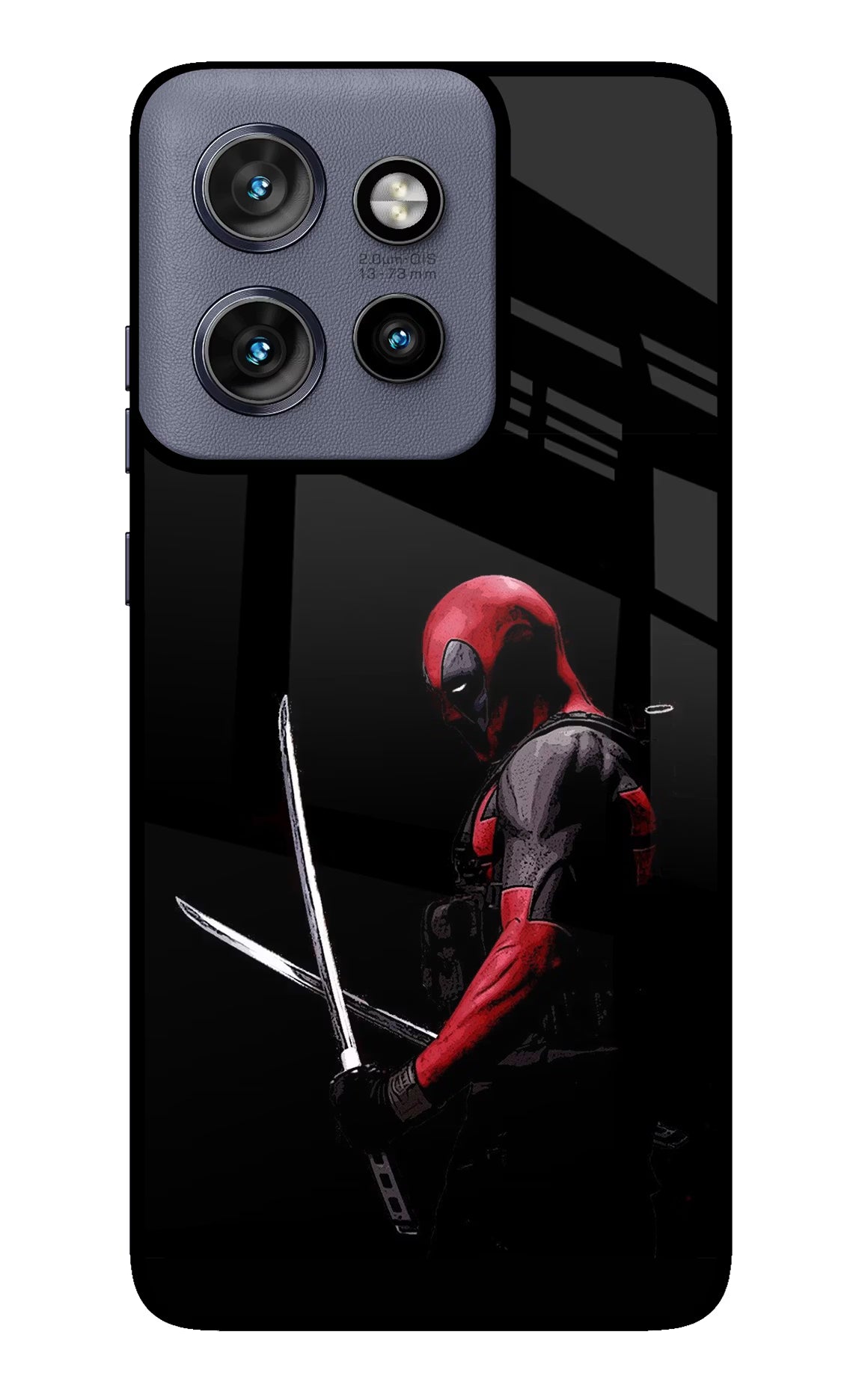 Deadpool Moto Edge 50 Neo Glass Case - Deadpool Moto Edge 50 Neo Glass Case Deadpool Moto Edge 50 Neo Glass Case