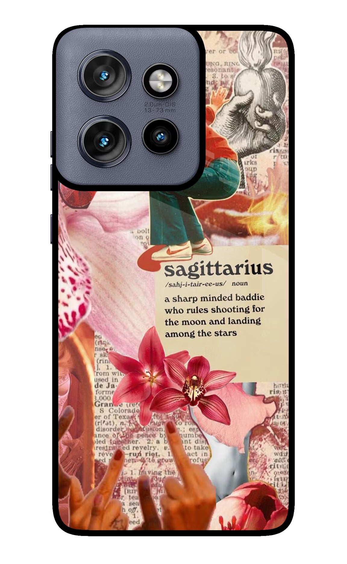 Sagittarius Zodiac Moto Edge 50 Neo Glass Case - Sagittarius Zodiac Moto Edge 50 Neo Glass Case Sagittarius Zodiac Moto Edge 50 Neo Glass Case