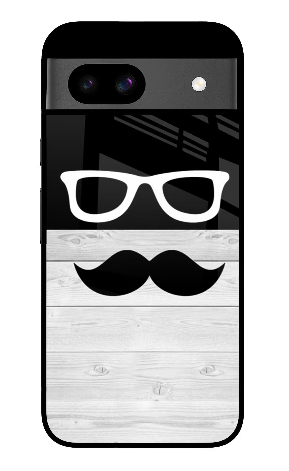 Mustache Google Pixel 8A Glass Case - Mustache Google Pixel 8A Glass Case Mustache Google Pixel 8A Glass Case