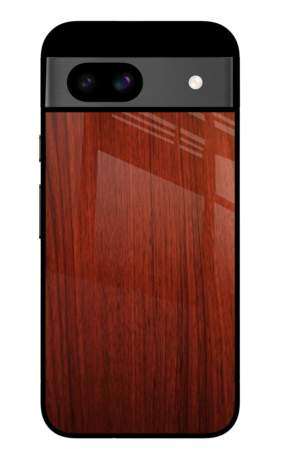 Wooden Plain Pattern Google Pixel 8A Glass Case - Wooden Plain Pattern Google Pixel 8A Glass Case Wooden Plain Pattern Google Pixel 8A Glass Case