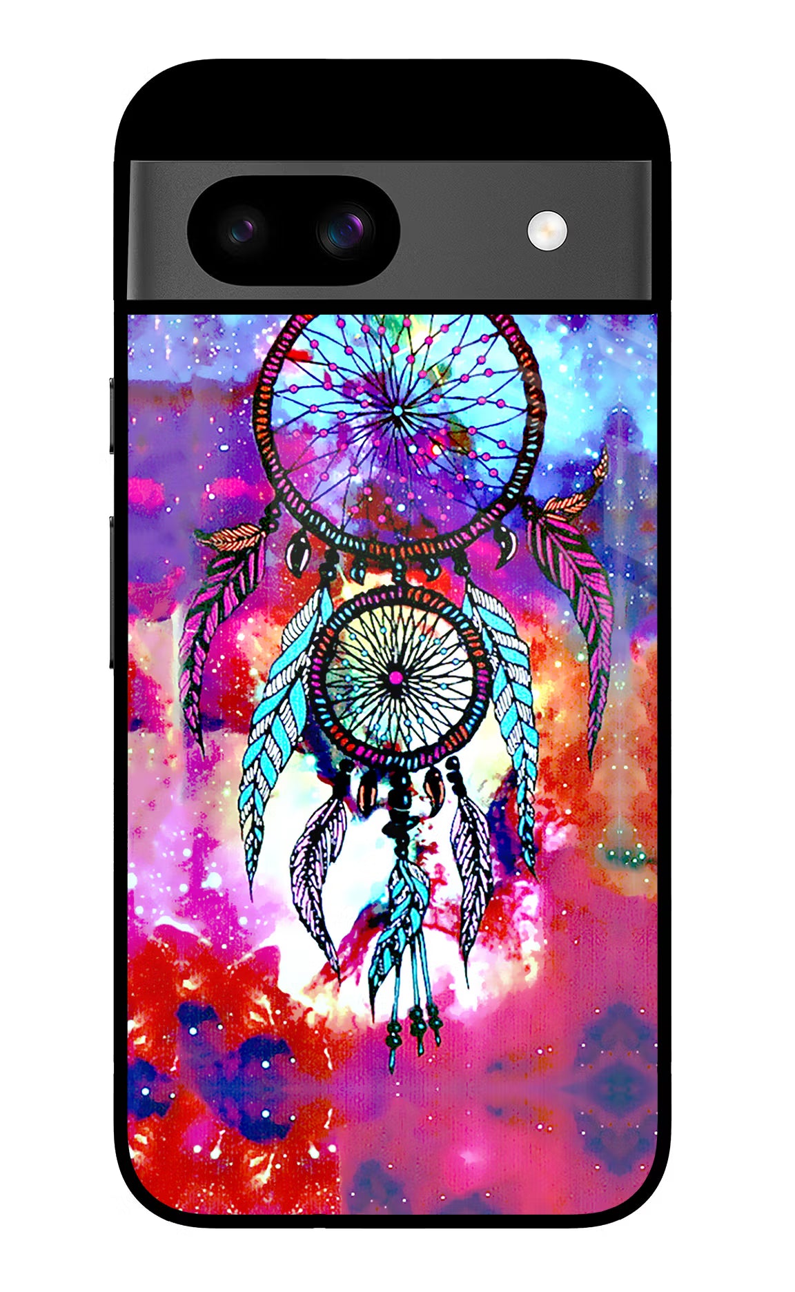 Dream Catcher Abstract Google Pixel 8A Glass Case - Dream Catcher Abstract Google Pixel 8A Glass Case Dream Catcher Abstract Google Pixel 8A Glass Case