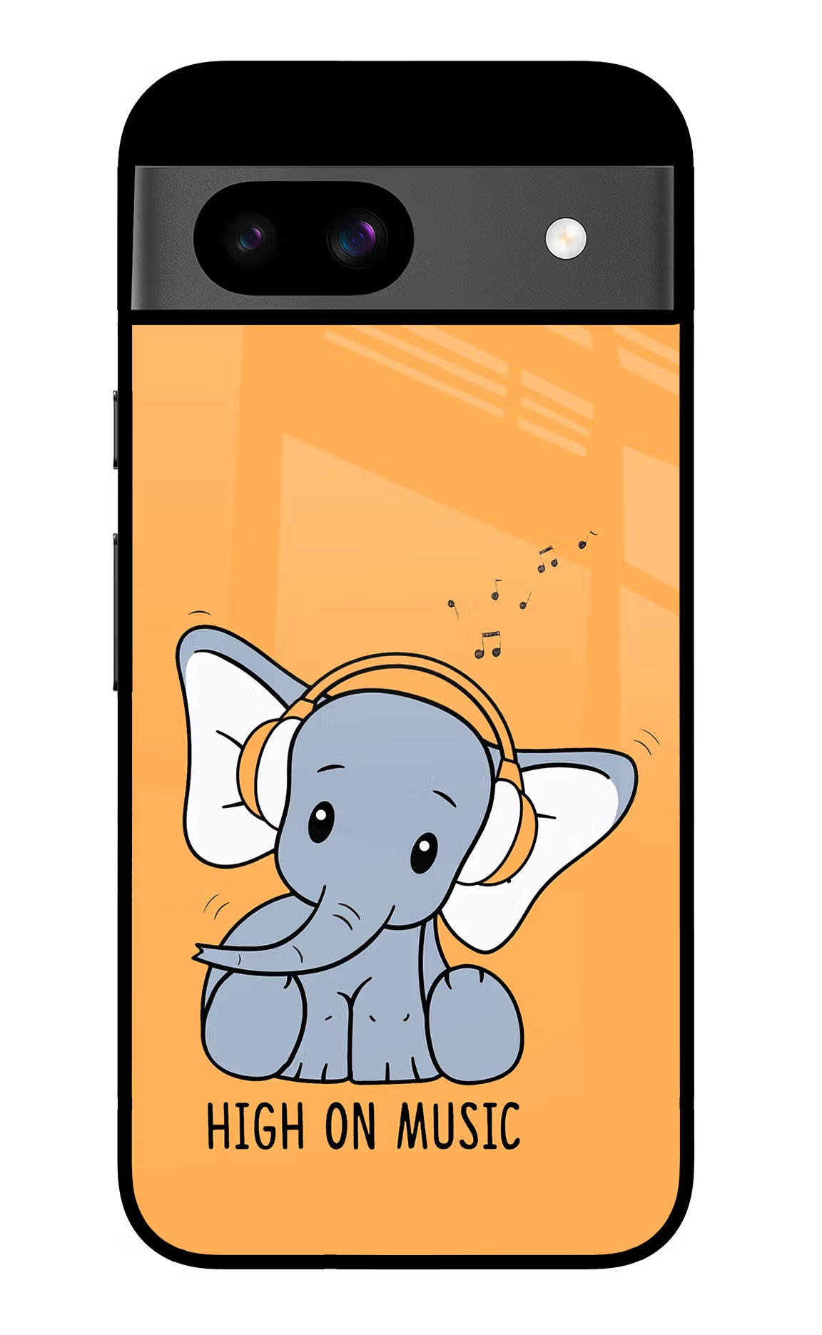 High On Music Google Pixel 8A Glass Case - High On Music Google Pixel 8A Glass Case High On Music Google Pixel 8A Glass Case