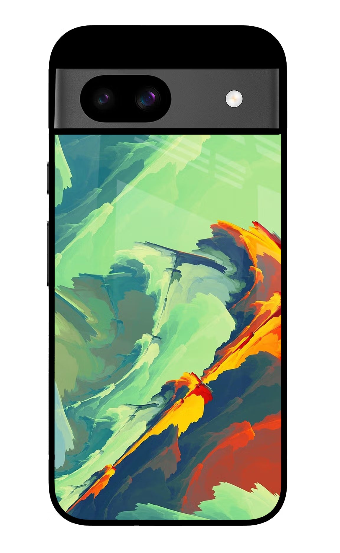 Paint Art Google Pixel 8A Glass Case - Paint Art Google Pixel 8A Glass Case Paint Art Google Pixel 8A Glass Case