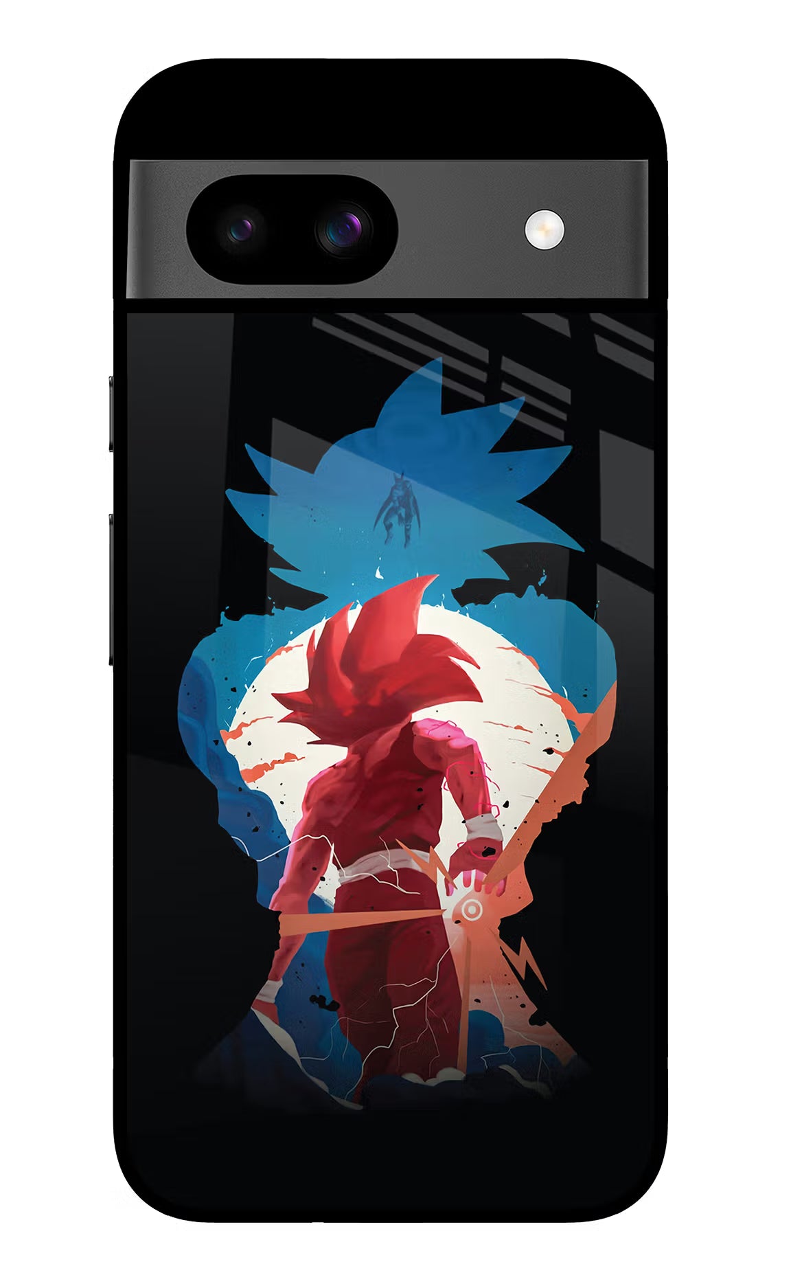 Goku Google Pixel 8A Glass Case - Goku Google Pixel 8A Glass Case Goku Google Pixel 8A Glass Case