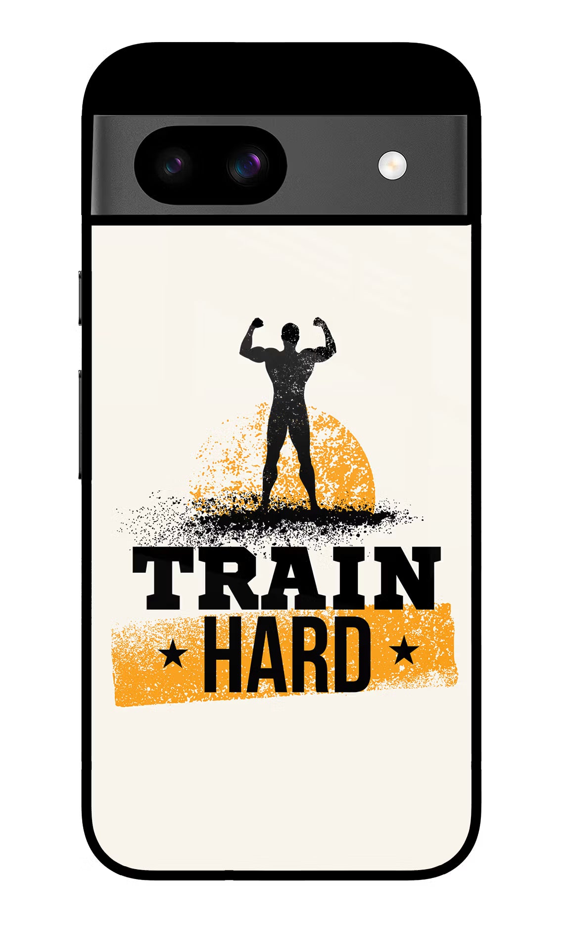 Train Hard Google Pixel 8A Glass Case - Train Hard Google Pixel 8A Glass Case Train Hard Google Pixel 8A Glass Case