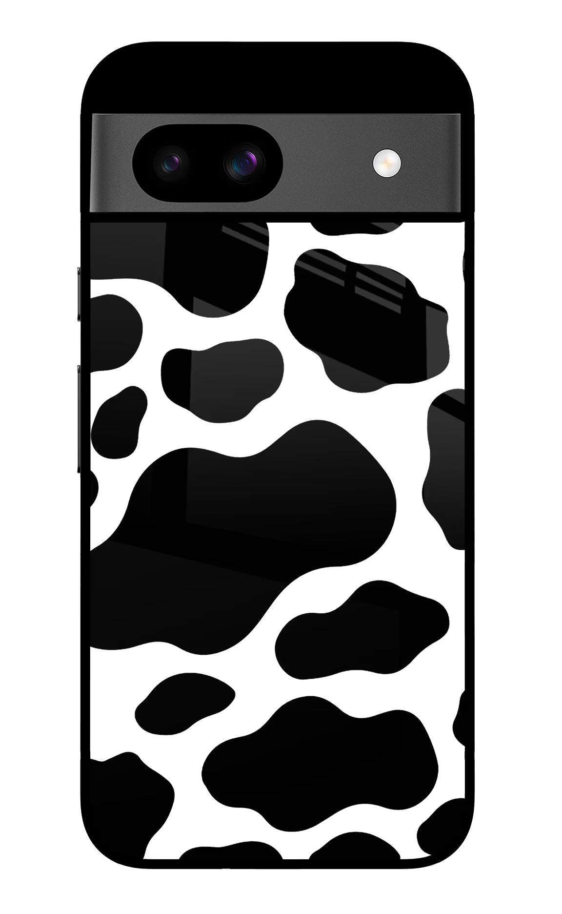 Cow Spots Google Pixel 8A Glass Case - Cow Spots Google Pixel 8A Glass Case Cow Spots Google Pixel 8A Glass Case