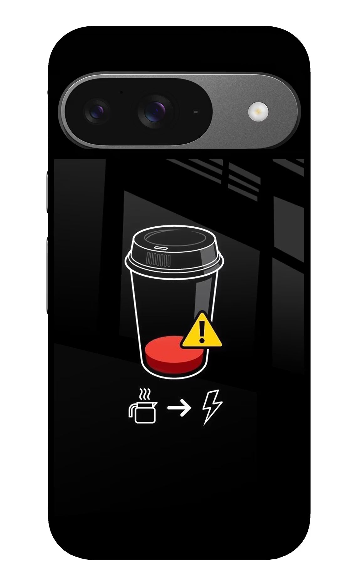 Coffee Google Pixel 9 Glass Case - Coffee Google Pixel 9 Glass Case Coffee Google Pixel 9 Glass Case