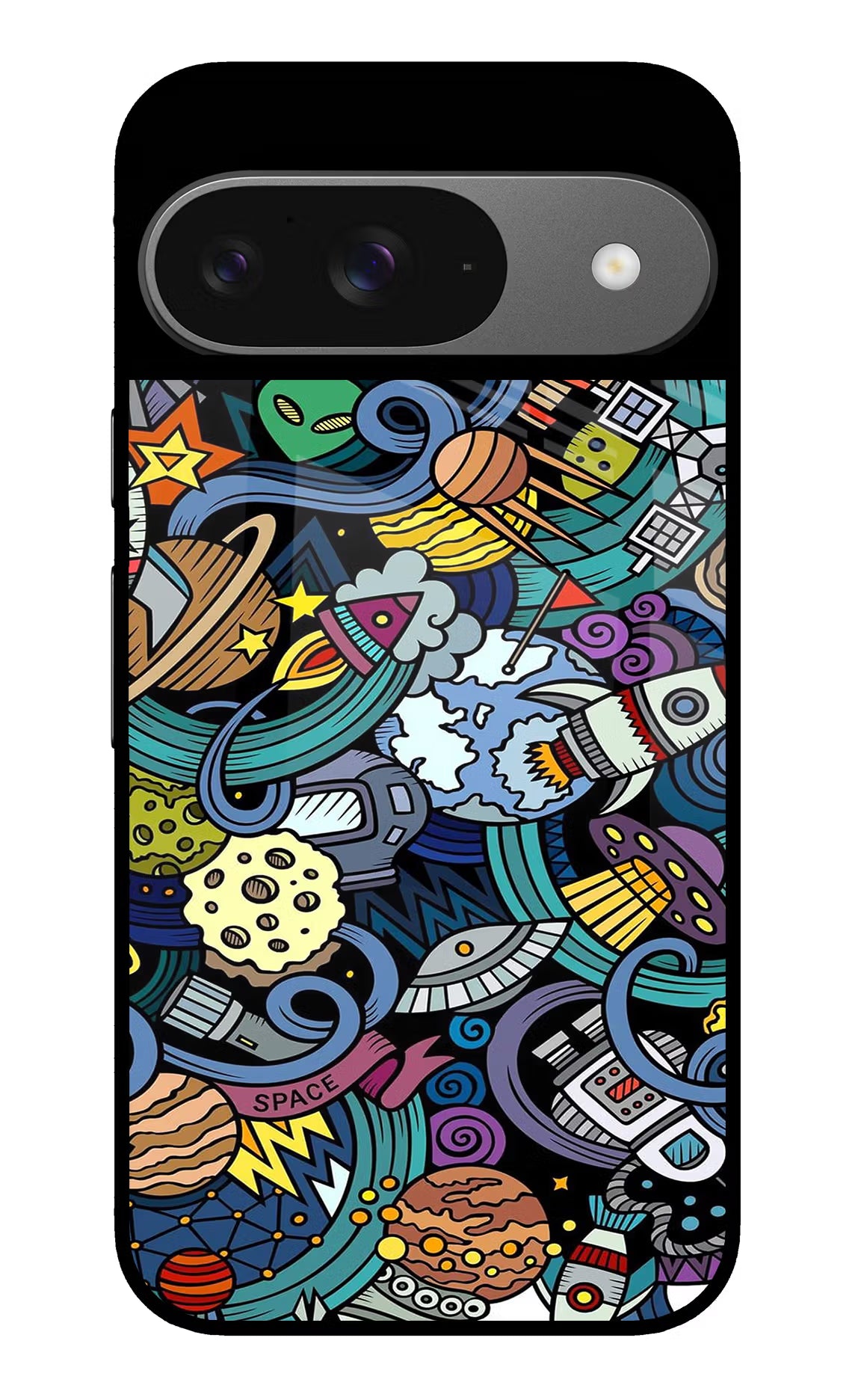 Space Abstract Google Pixel 9 Glass Case - Space Abstract Google Pixel 9 Glass Case Space Abstract Google Pixel 9 Glass Case
