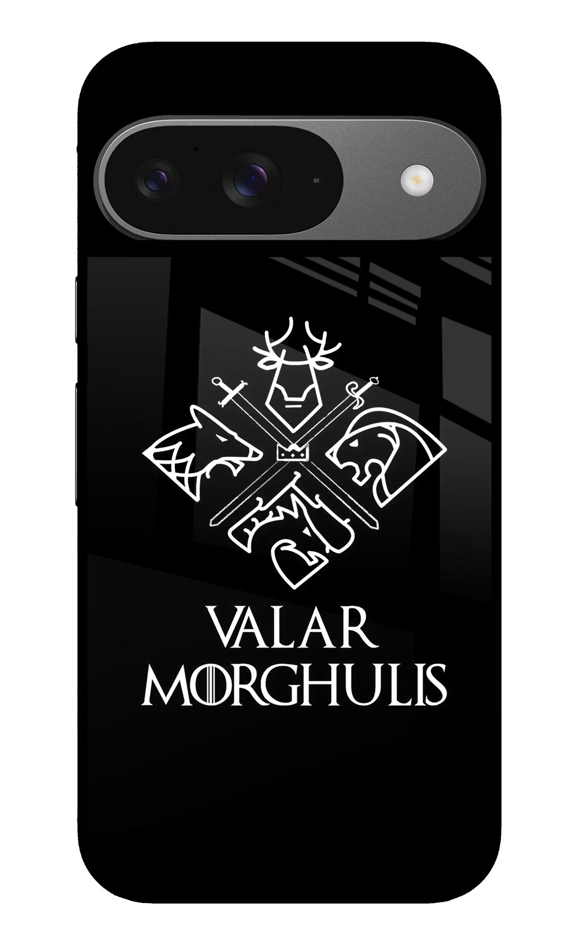 Valar Morghulis | Game Of Thrones Google Pixel 9 Glass Case - Valar Morghulis | Game Of Thrones Google Pixel 9 Glass Case Valar Morghulis | Game Of Thrones Google Pixel 9 Glass Case