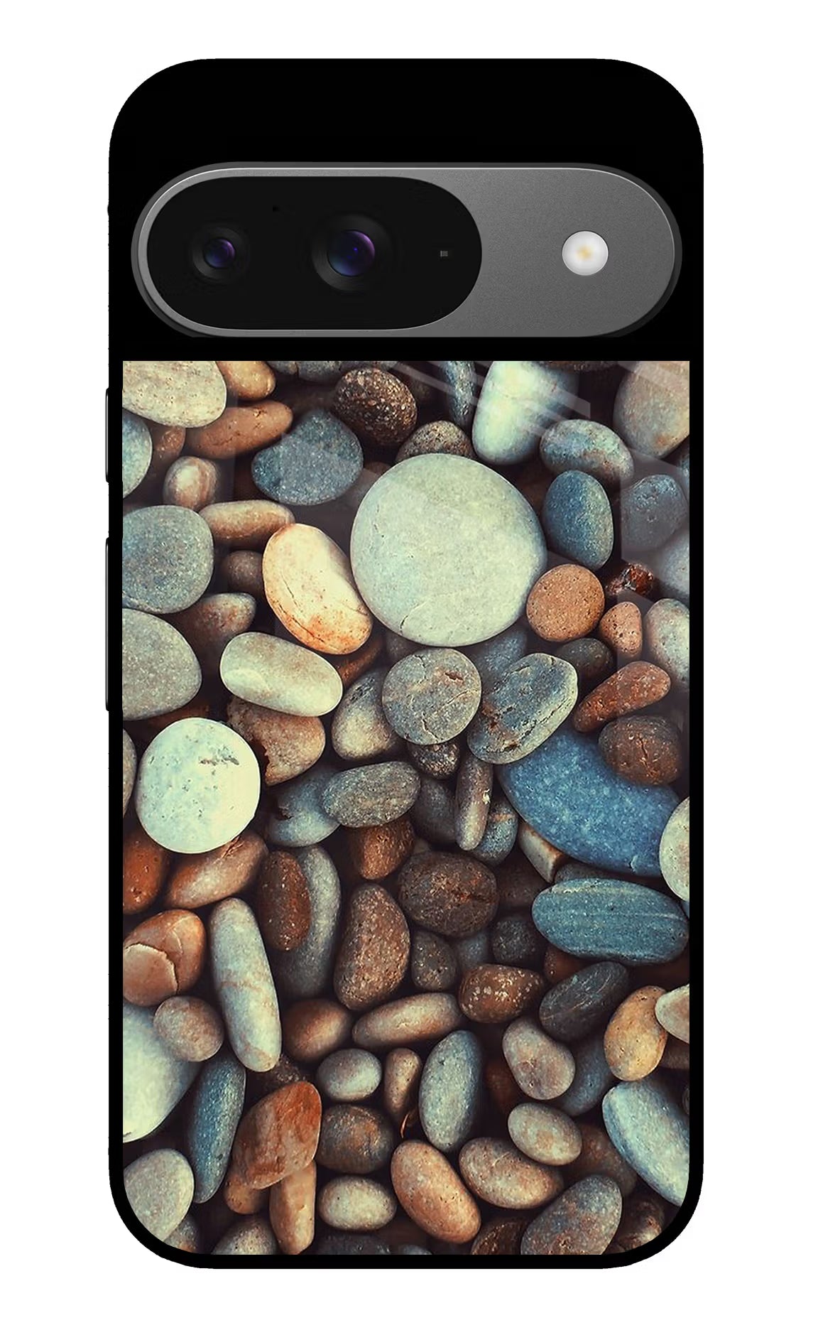 Pebble Google Pixel 9 Glass Case - Pebble Google Pixel 9 Glass Case Pebble Google Pixel 9 Glass Case