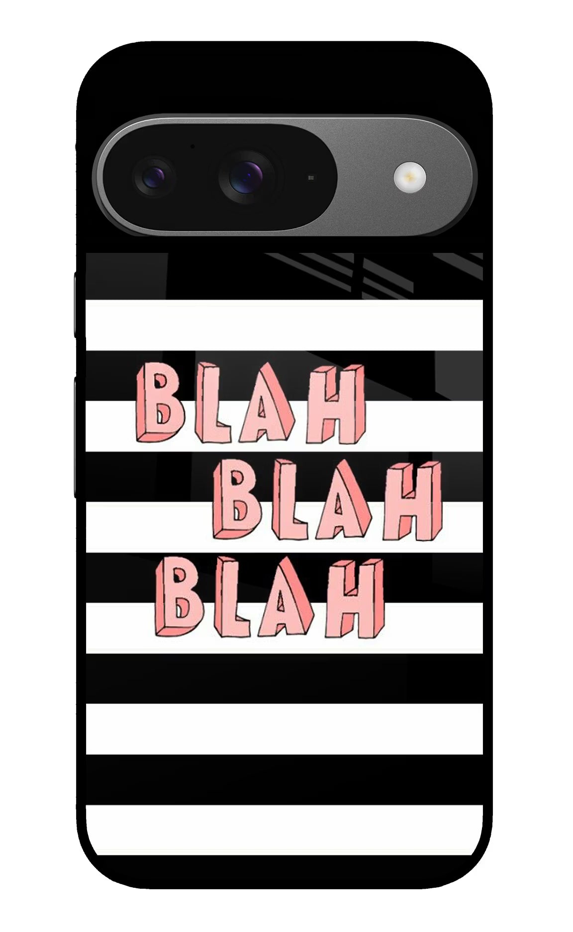 Blah Blah Blah Google Pixel 9 Glass Case - Blah Blah Blah Google Pixel 9 Glass Case Blah Blah Blah Google Pixel 9 Glass Case