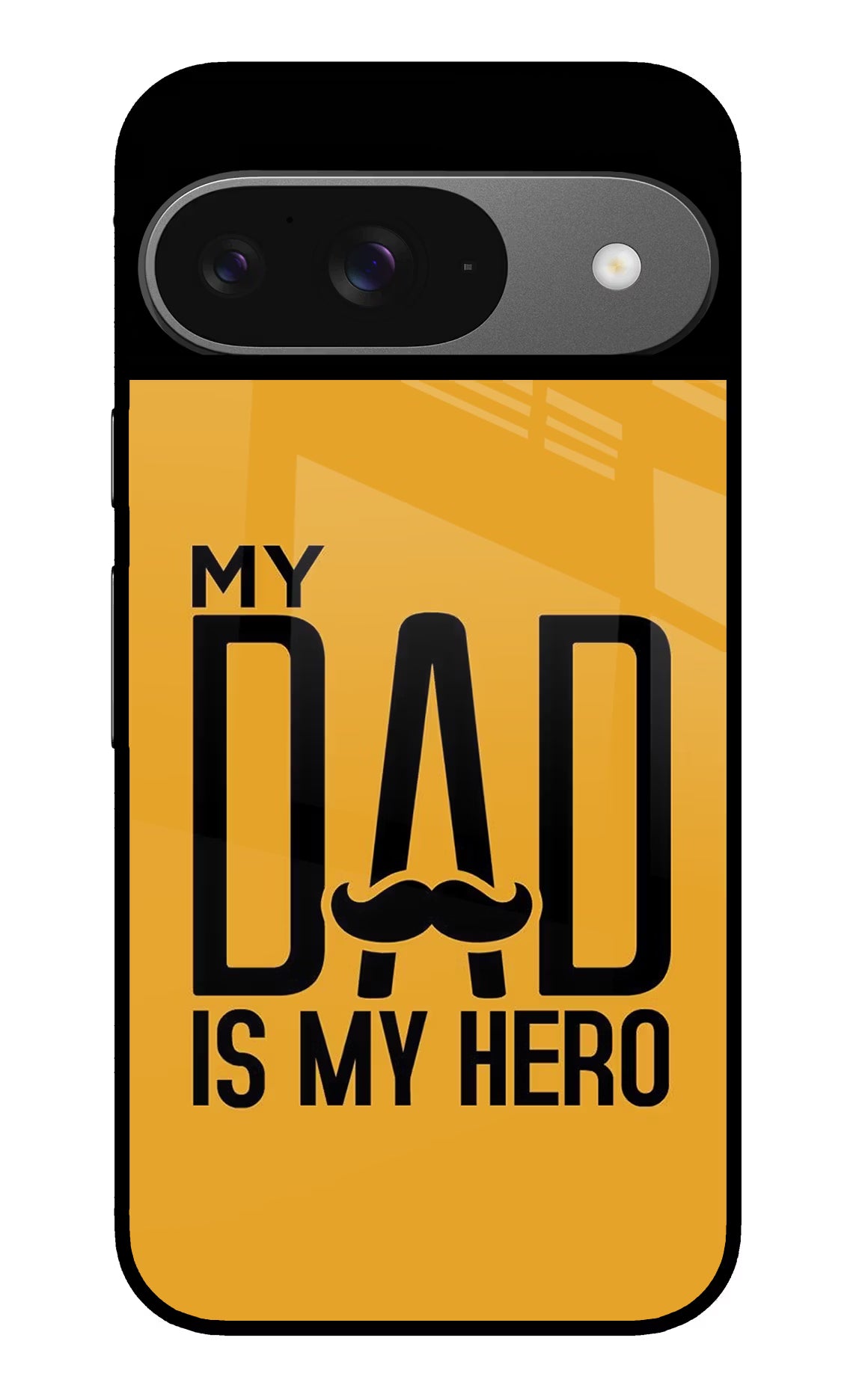 My Dad Is My Hero Google Pixel 9 Glass Case - My Dad Is My Hero Google Pixel 9 Glass Case My Dad Is My Hero Google Pixel 9 Glass Case