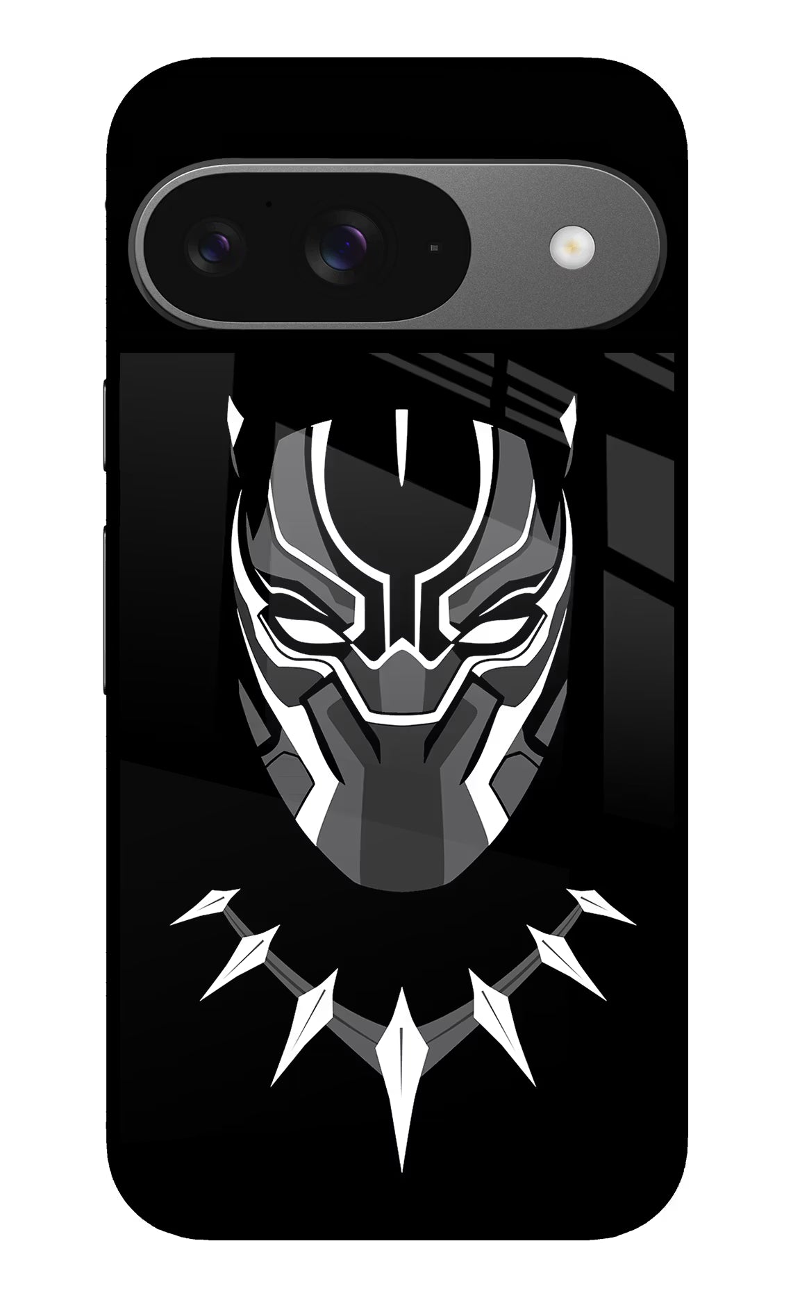 Black Panther Google Pixel 9 Glass Case - Black Panther Google Pixel 9 Glass Case Black Panther Google Pixel 9 Glass Case