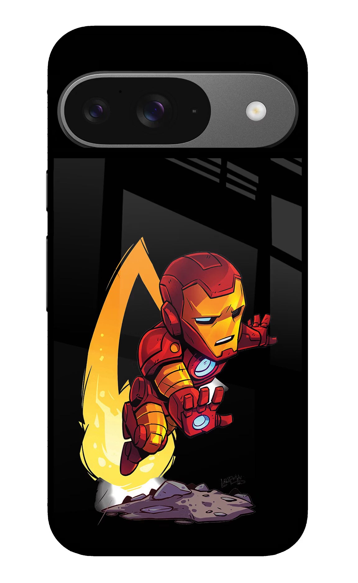 IronMan Google Pixel 9 Glass Case - IronMan Google Pixel 9 Glass Case IronMan Google Pixel 9 Glass Case