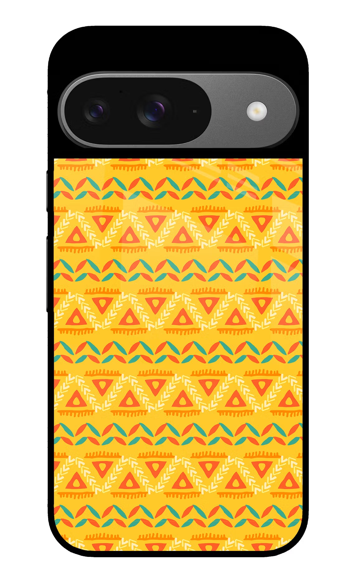 Tribal Pattern Google Pixel 9 Glass Case - Tribal Pattern Google Pixel 9 Glass Case Tribal Pattern Google Pixel 9 Glass Case