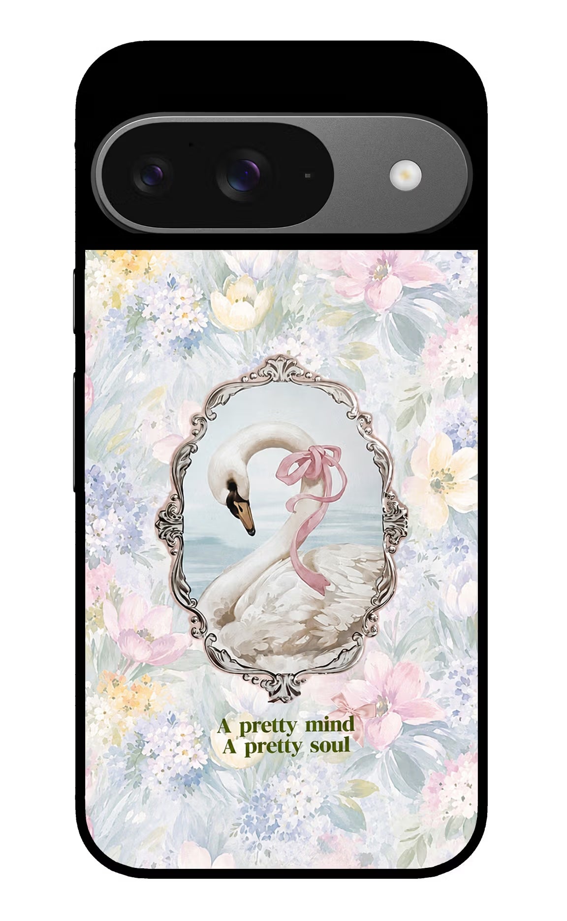 Pretty Mind Pretty Soul Google Pixel 9 Glass Case - Pretty Mind Pretty Soul Google Pixel 9 Glass Case Pretty Mind Pretty Soul Google Pixel 9 Glass Case