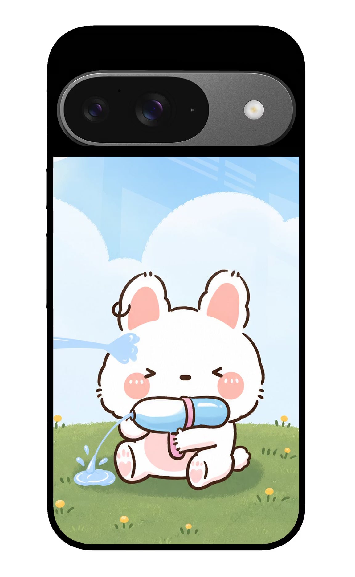 Bunny Treat Google Pixel 9 Glass Case - Bunny Treat Google Pixel 9 Glass Case Bunny Treat Google Pixel 9 Glass Case