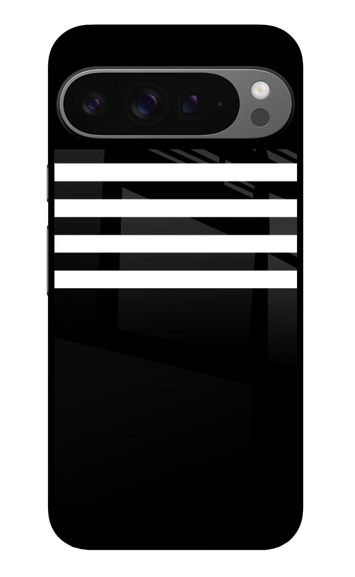 Black and White Print Google Pixel 9 Pro Glass Case - Black and White Print Google Pixel 9 Pro Glass Case Black and White Print Google Pixel 9 Pro Glass Case