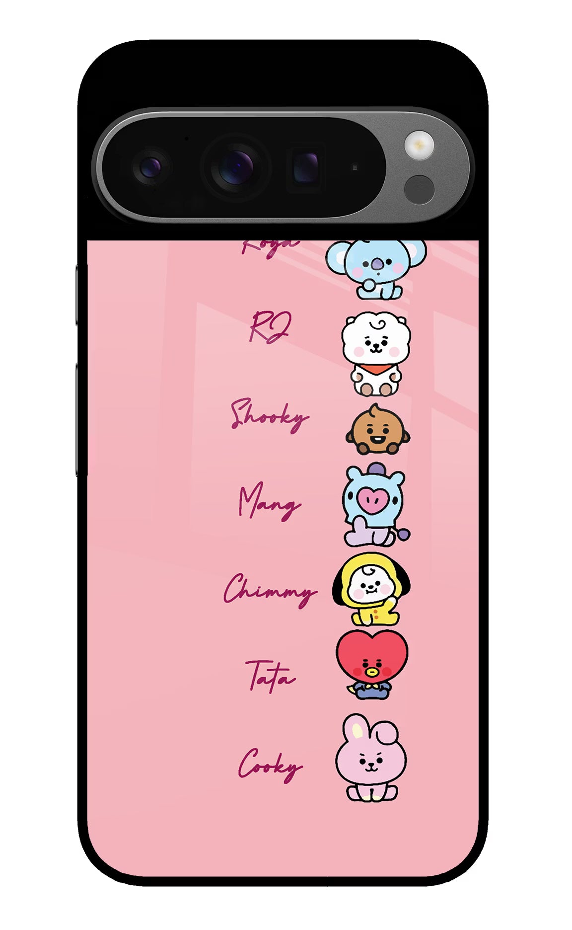 BTS names Google Pixel 9 Pro Glass Case - BTS names Google Pixel 9 Pro Glass Case BTS names Google Pixel 9 Pro Glass Case