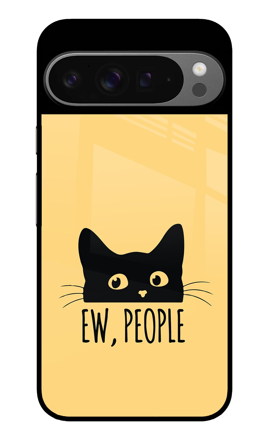 Ew People Catitude Google Pixel 9 Pro Glass Case - Ew People Catitude Google Pixel 9 Pro Glass Case Ew People Catitude Google Pixel 9 Pro Glass Case