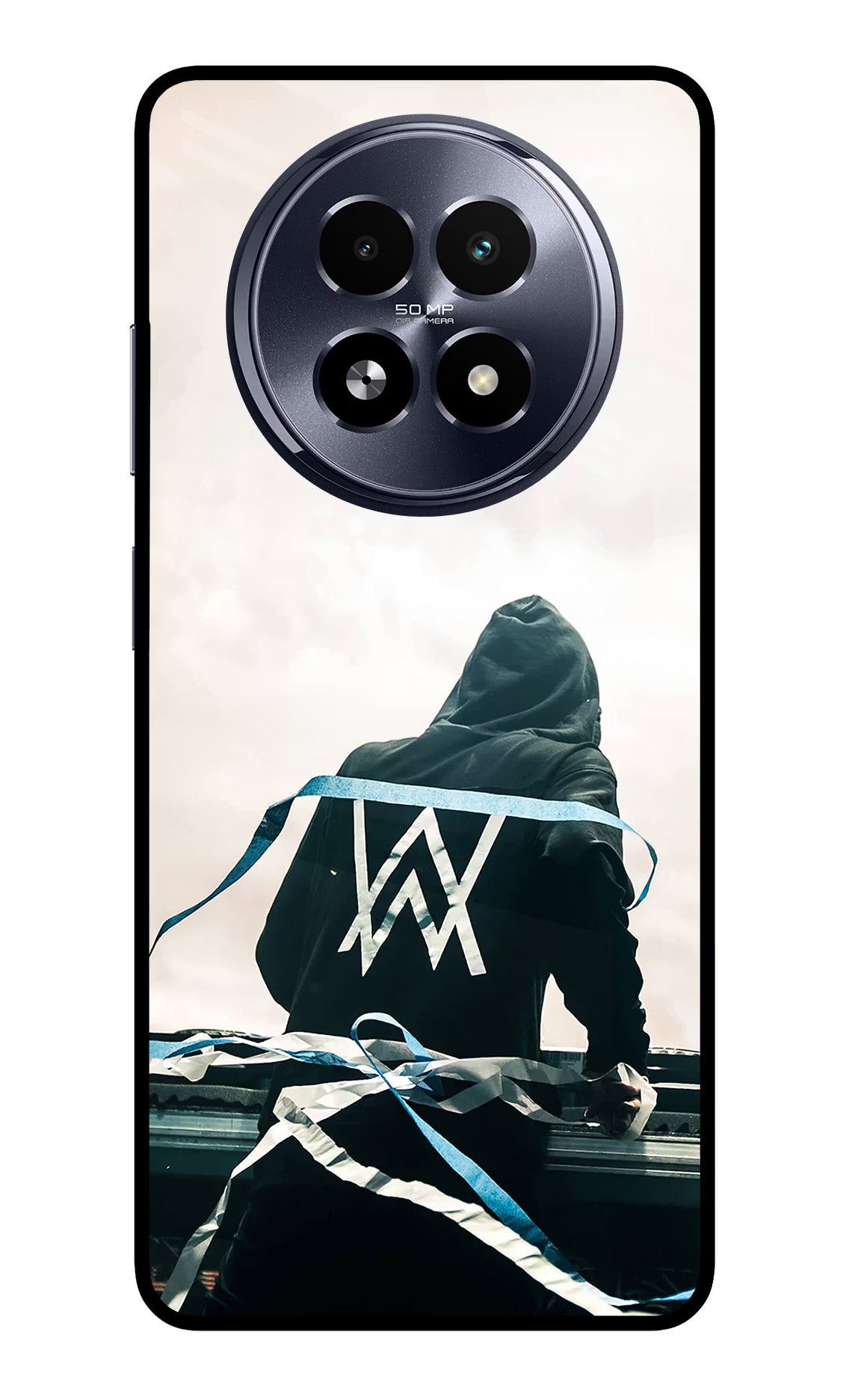 Alan Walker Realme 13 5G Back Cover - Alan Walker Realme 13 5G Glass Case Back Cover by Casekaro Alan Walker Realme 13 5G Glass Case Back Cover by Casekaro