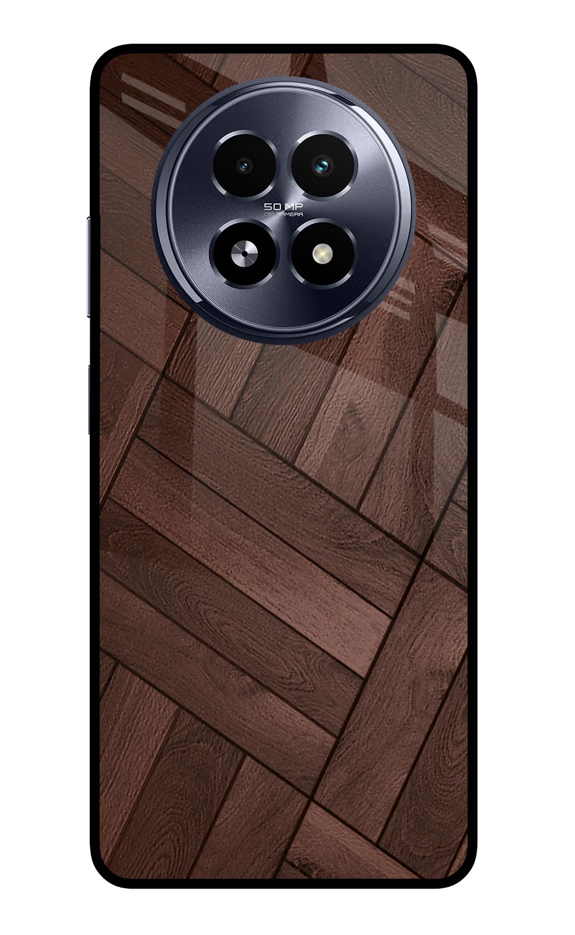 Wooden Texture Design Realme 13 5G Back Cover - Wooden Texture Design Realme 13 5G Glass Case Back Cover by Casekaro Wooden Texture Design Realme 13 5G Glass Case Back Cover by Casekaro